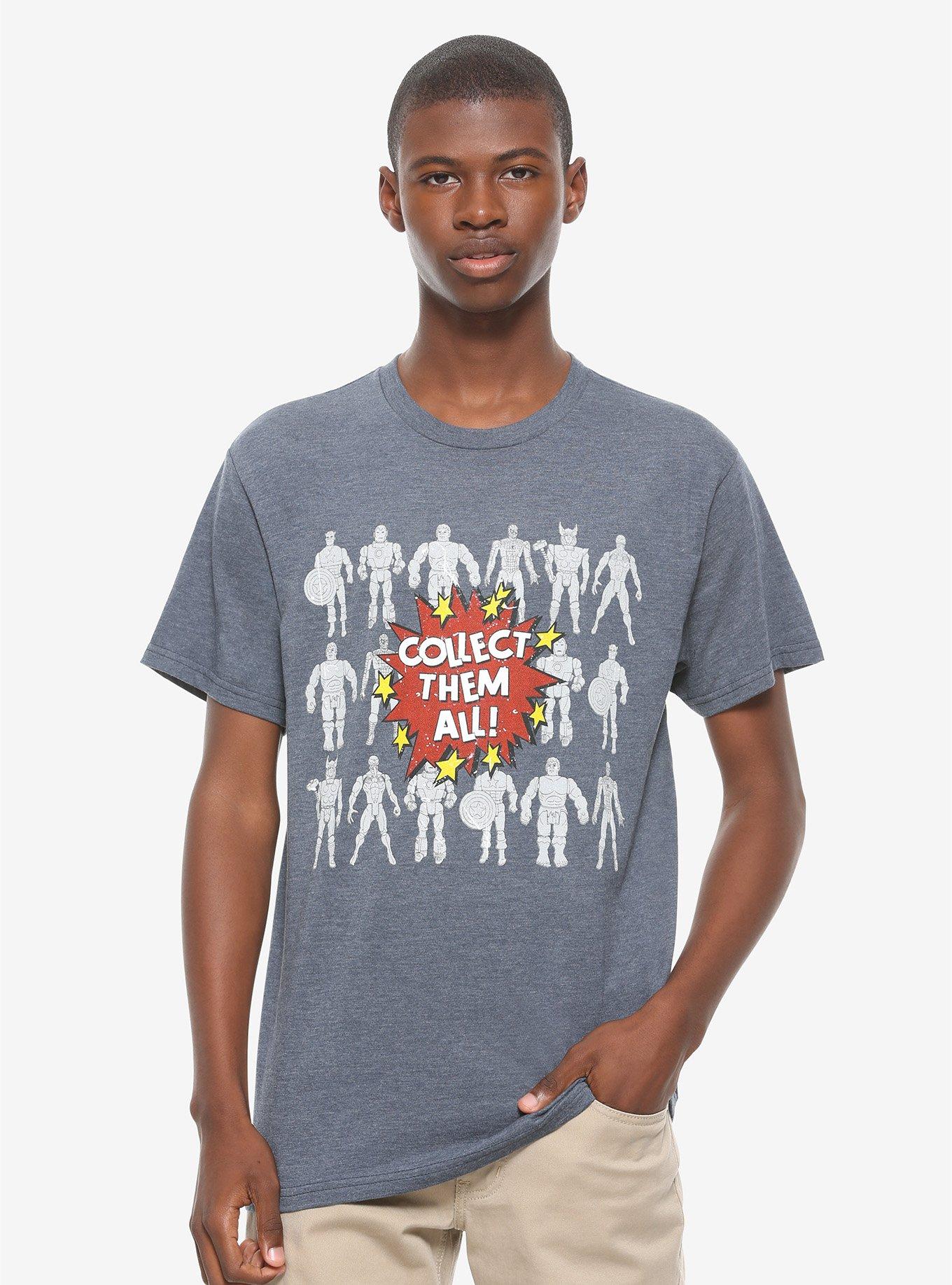 Marvel Collect Them All T-Shirt, WHITE, alternate