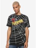 Marvel Spider-Man Retro Web T-Shirt, WHITE, alternate