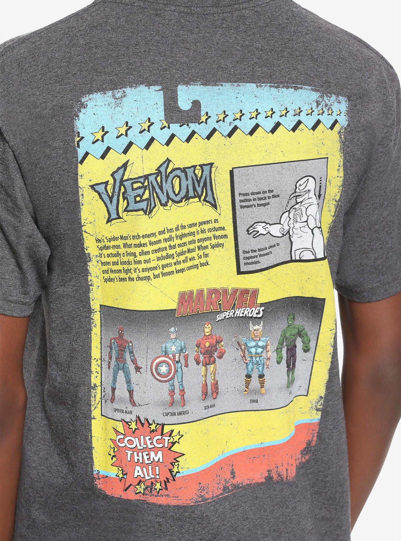 Marvel Venom Action Figure T-Shirt, MULTI, alternate