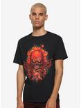 Gears Of War Crimson Omen T-Shirt By Luke Preece, RED, alternate