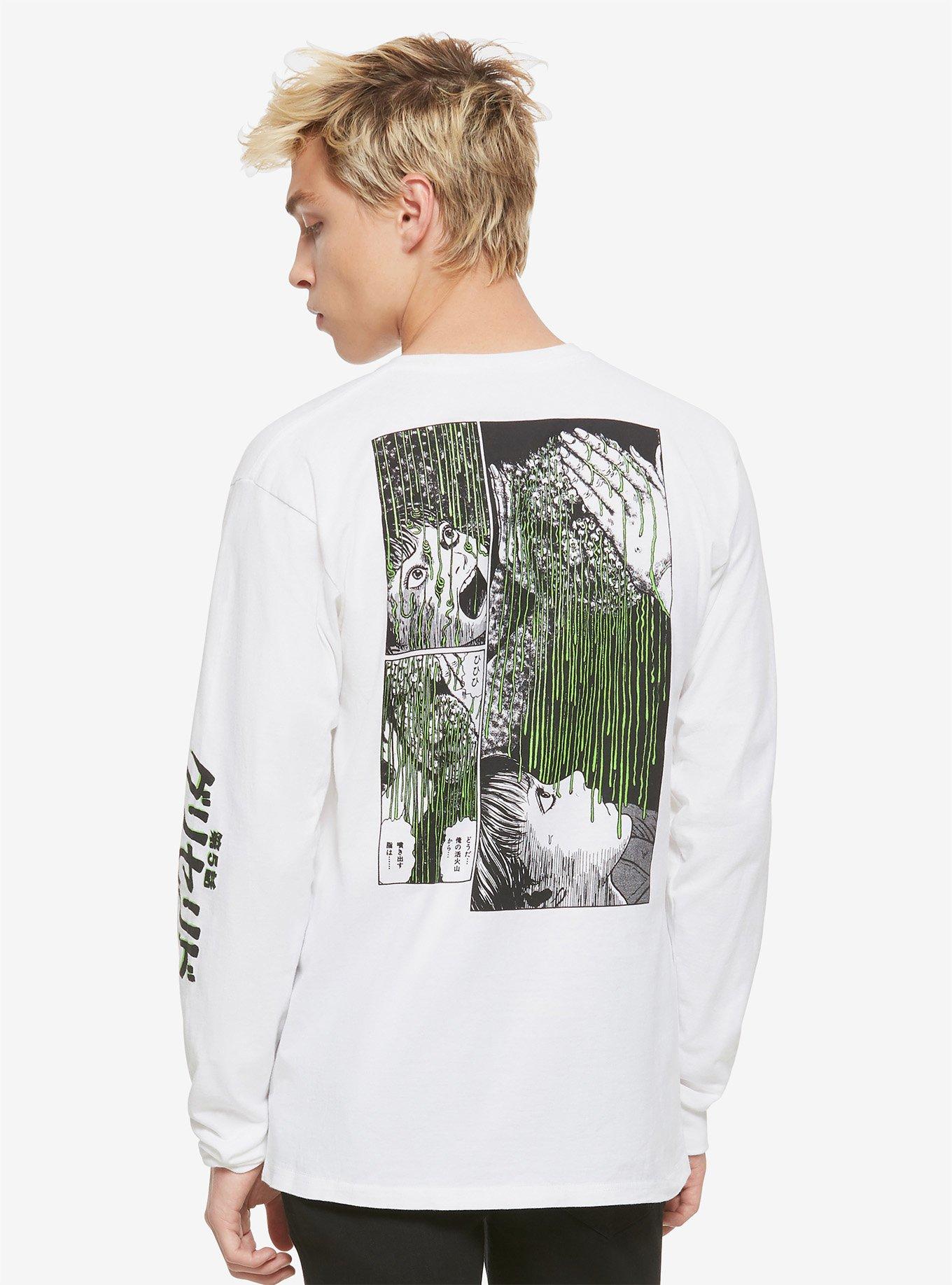 Junji Ito Glyceride Long-Sleeve T-Shirt, WHITE, alternate