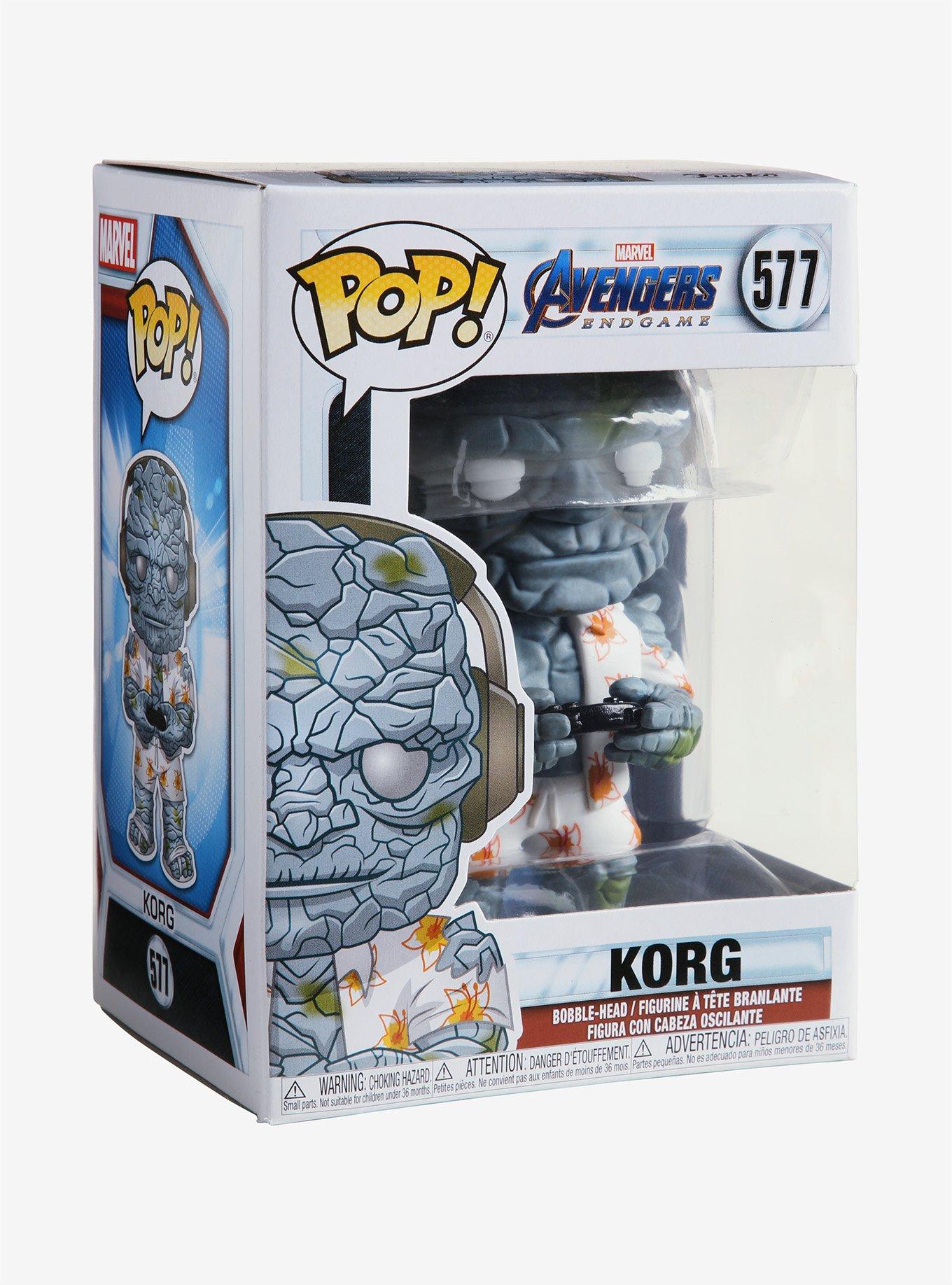 Funko Pop! Avengers: Endgame Korg with Headphones Vinyl Bobble-Head, , alternate