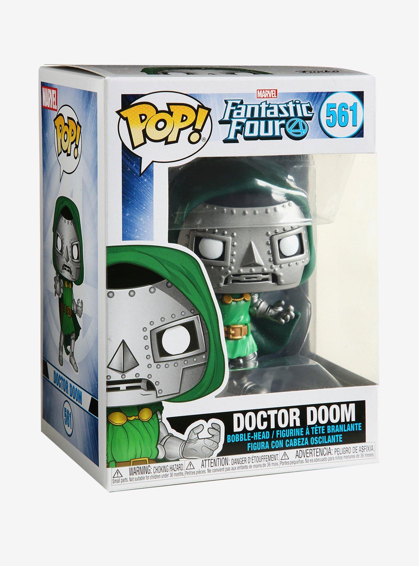 Funko Pop! Marvel Fantastic Four Doctor Doom Vinyl Bobble-Head, , alternate