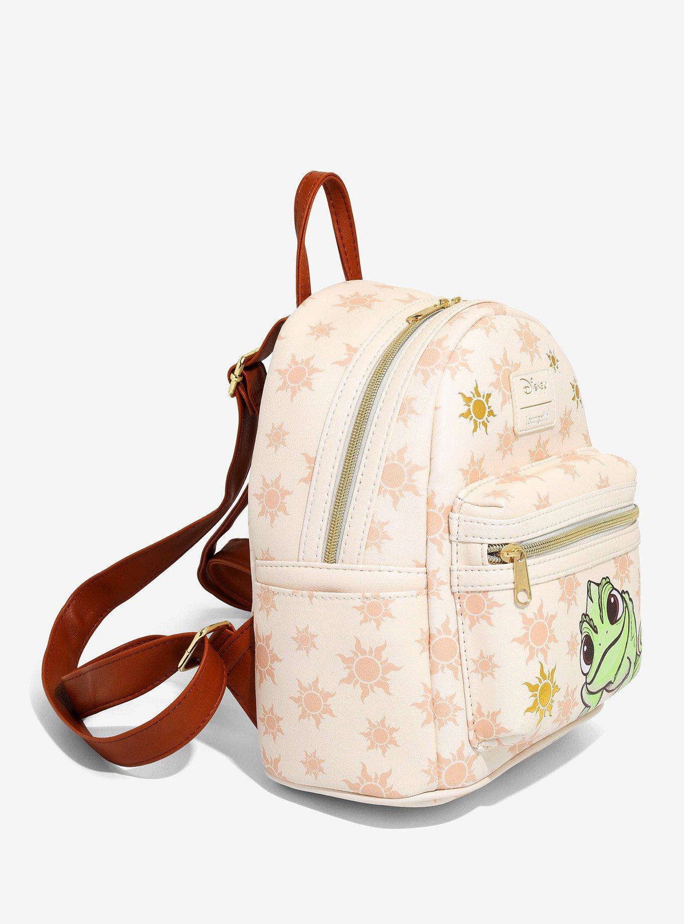 Loungefly Disney Tangled Pascal Sun Mini Backpack, , alternate