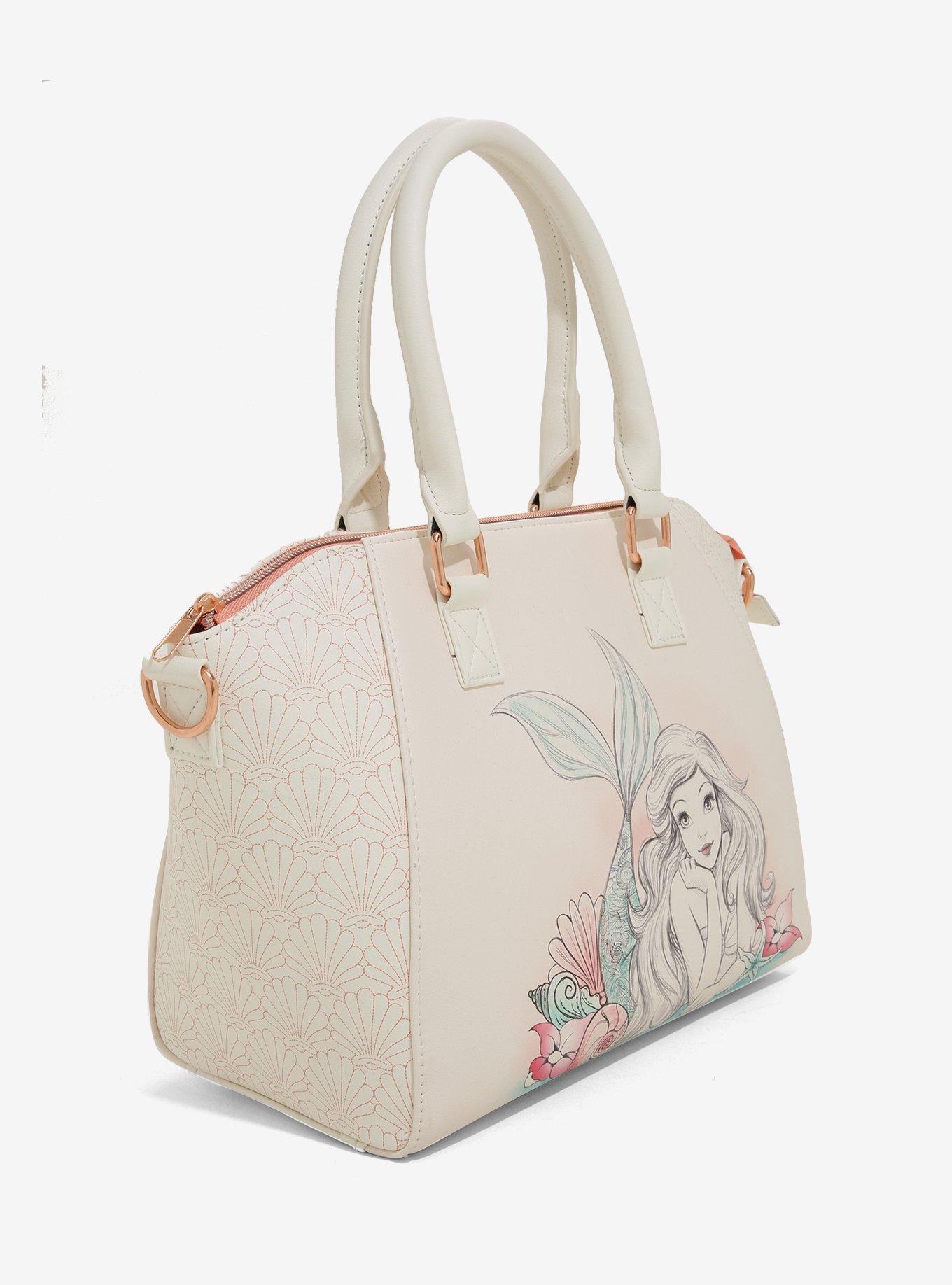 Loungefly Disney The Little Mermaid Ariel Sketch Satchel Bag, , alternate