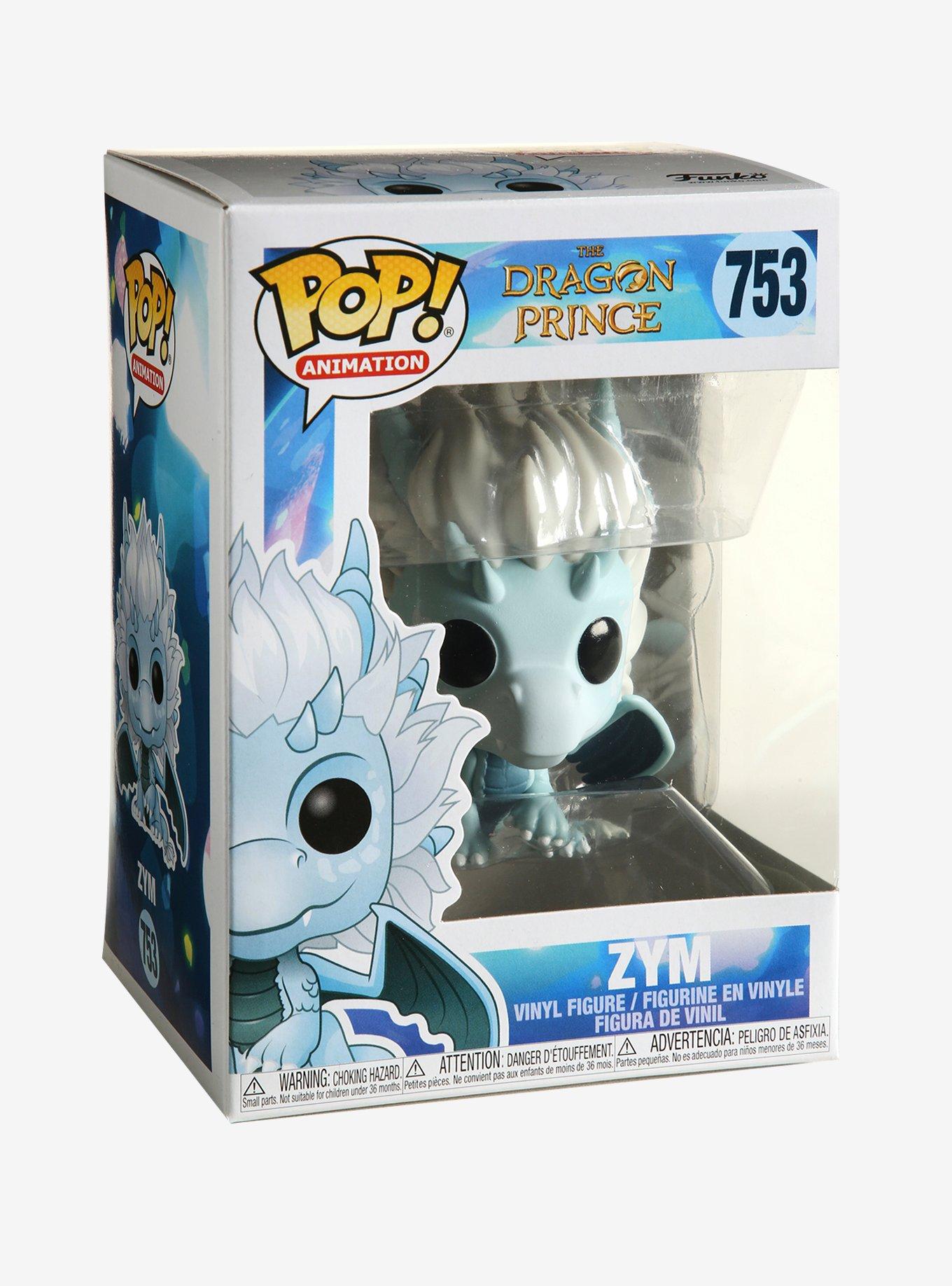 Funko Pop Animation The Dragon store Prince Zym Netflix Vinyl Figure & Case