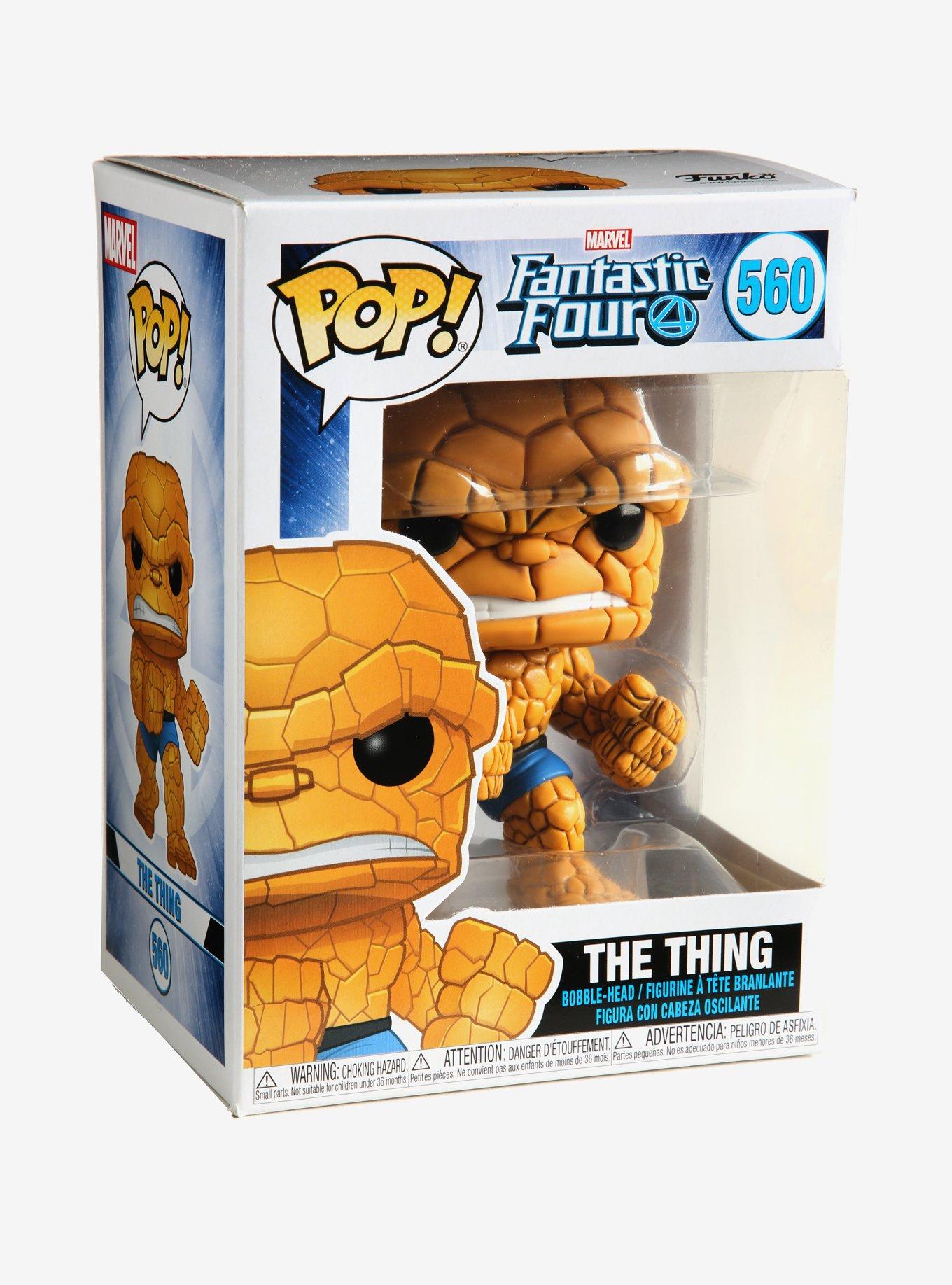 Funko Pop! Marvel Fantastic Four The Thing Vinyl Bobble-Head, , alternate