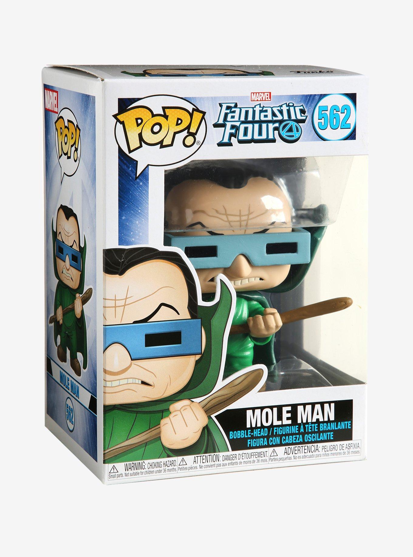 Funko Pop! Marvel Fantastic Four Mole Man Vinyl Bobble-Head, , alternate