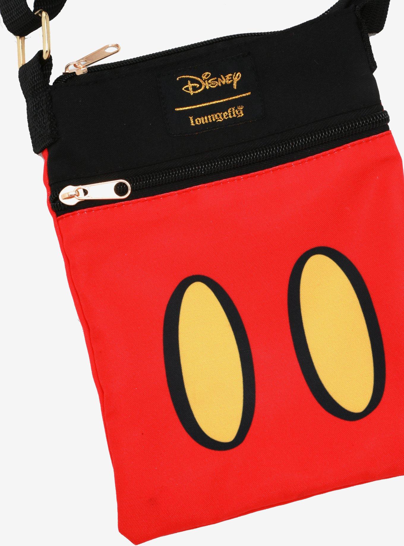 Loungefly Disney Mickey Mouse Shorts Passport Crossbody Bag, , alternate