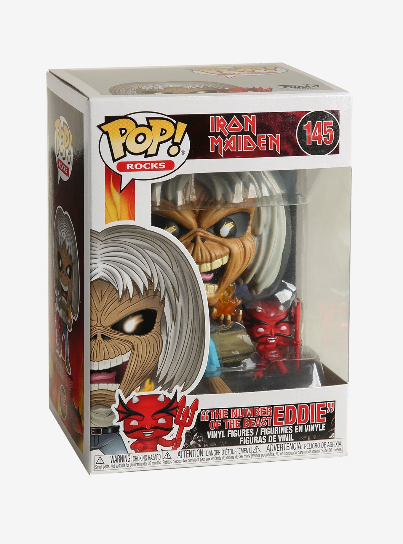 Funko Pop! Iron Maiden "The Number of the Beast Eddie" Vinyl Figure, , alternate