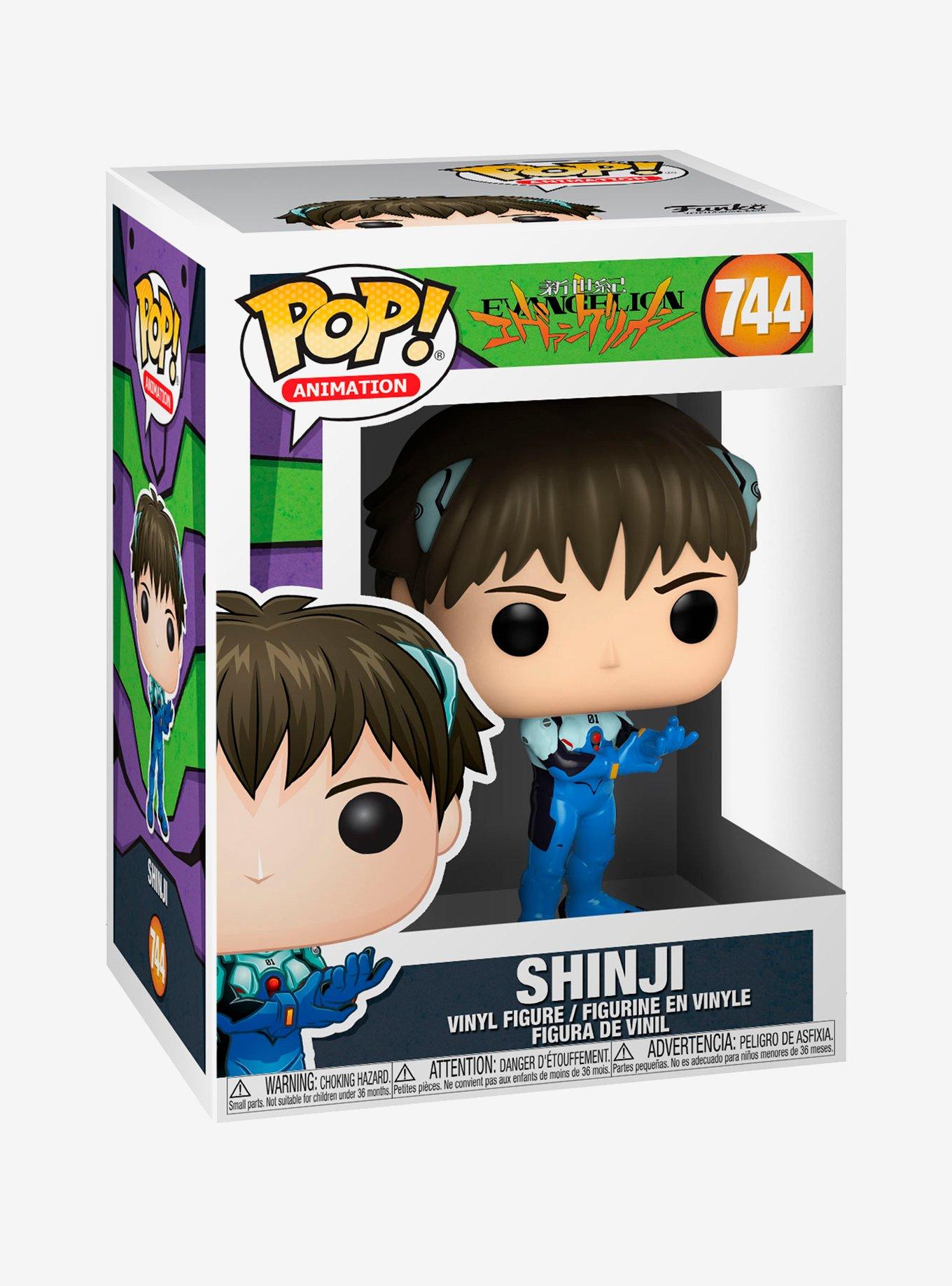 Funko Pop! Neon Genesis Evangelion Shinji Vinyl Figure, , alternate