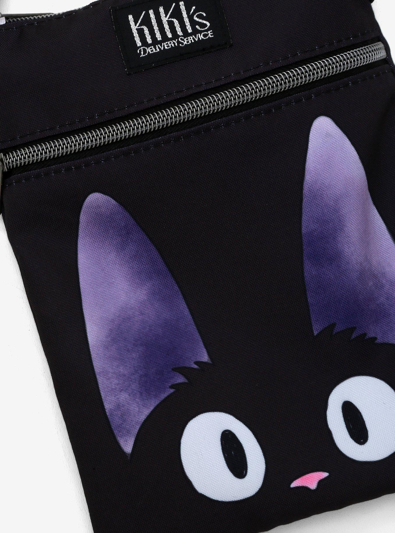 Loungefly Studio Ghibli Kiki's Delivery Service Jiji Passport Crossbody Bag, , alternate