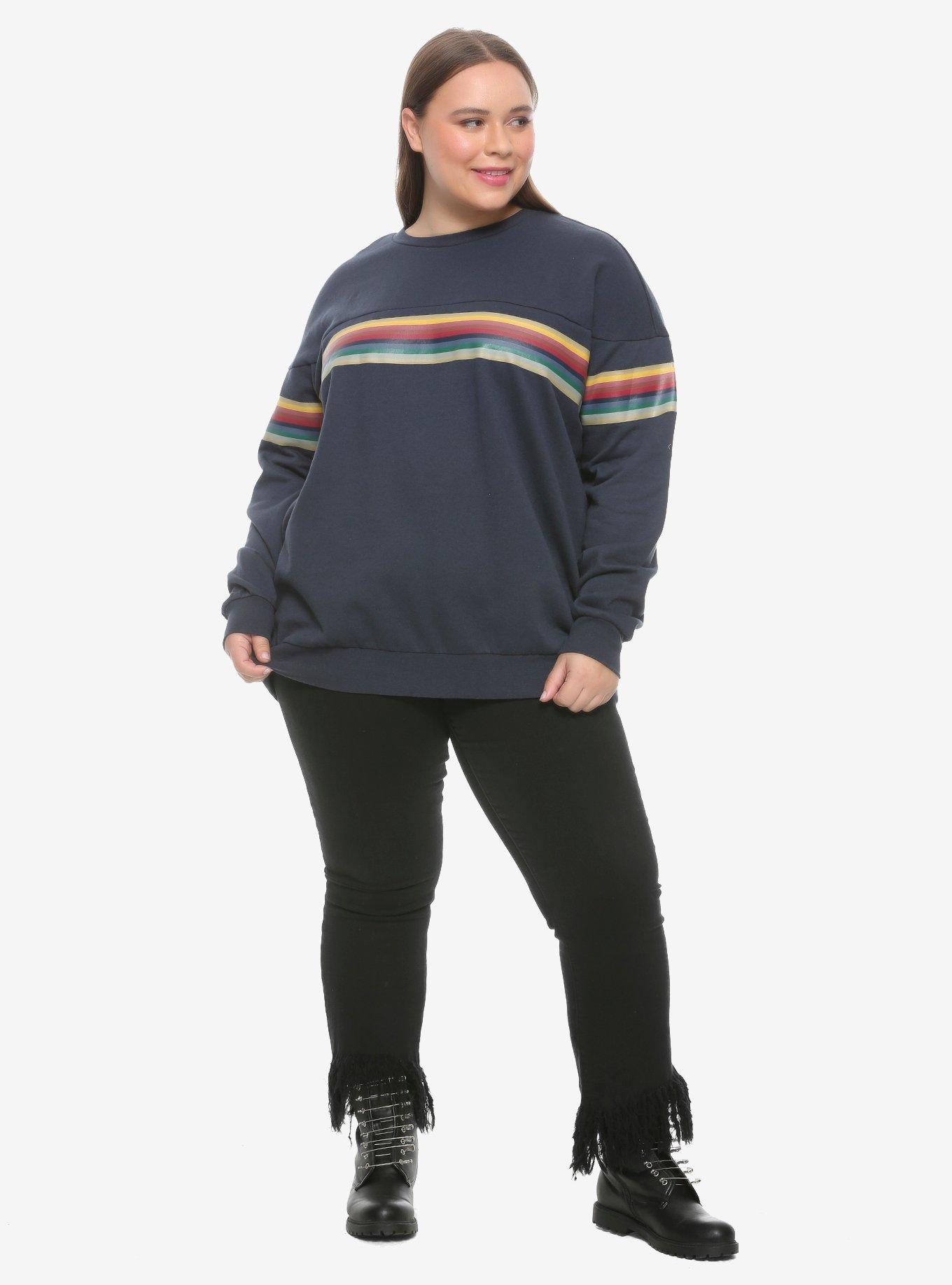 Her Universe Doctor Who Thirteenth Doctor Sweatshirt Plus Size, MULTI, alternate
