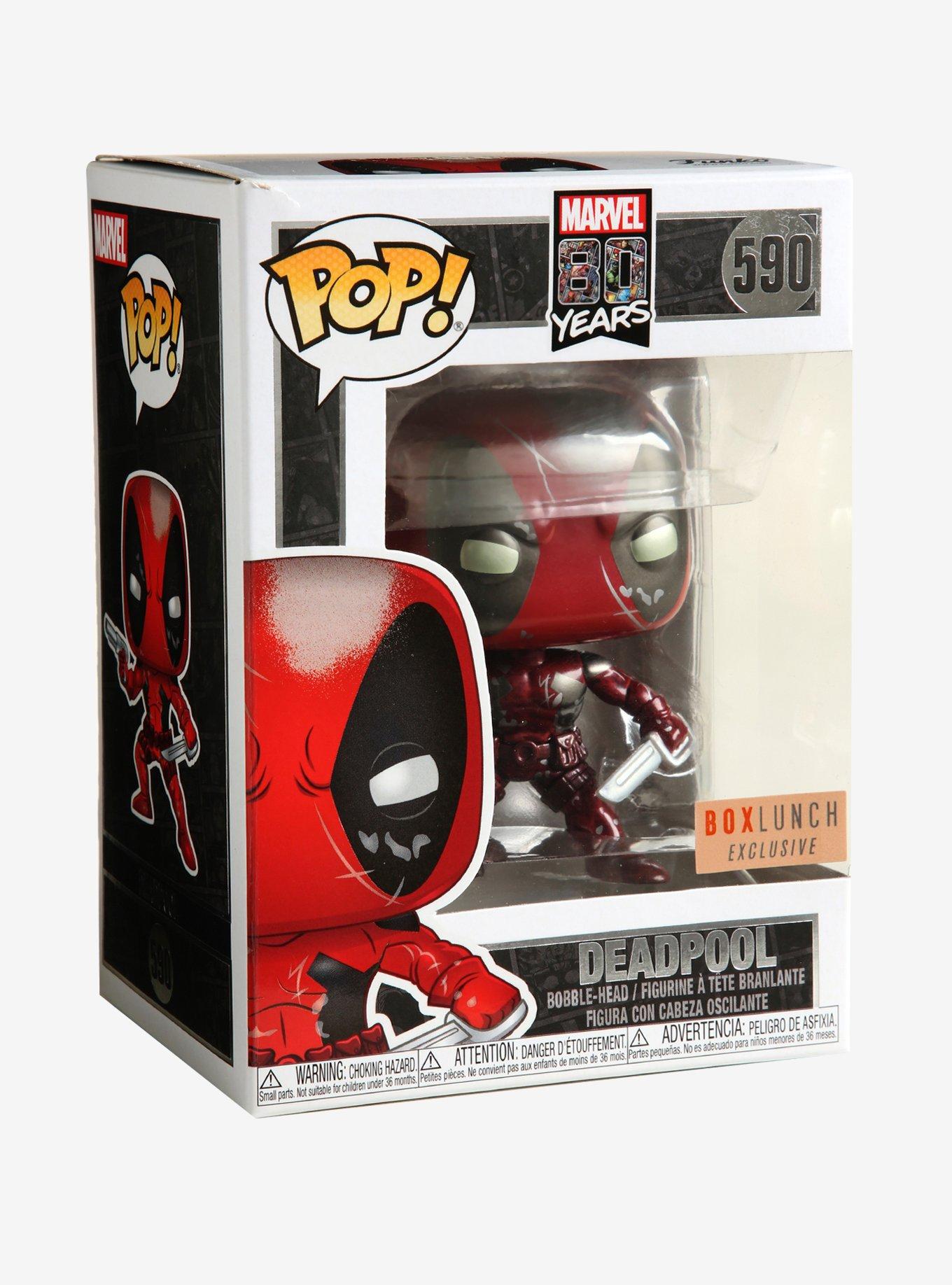 Funko Pop! Deadpool - Deadpool in Cake *Metallic* (7-11 Exclusive)– First  Form Collectibles