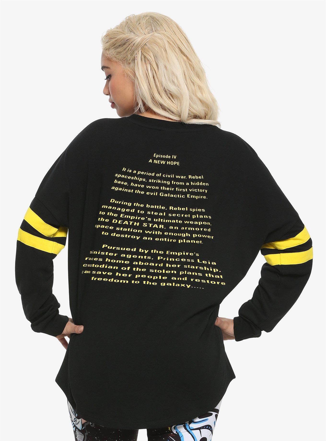 Her Universe Star Wars: Episode IV - A New Hope Intro Girls Athletic Jersey, , alternate