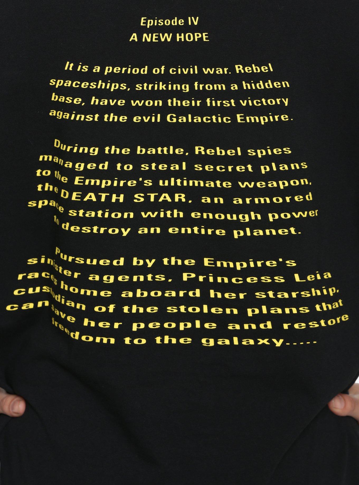 Her Universe Star Wars: Episode IV - A New Hope Intro Girls Athletic Jersey, , alternate