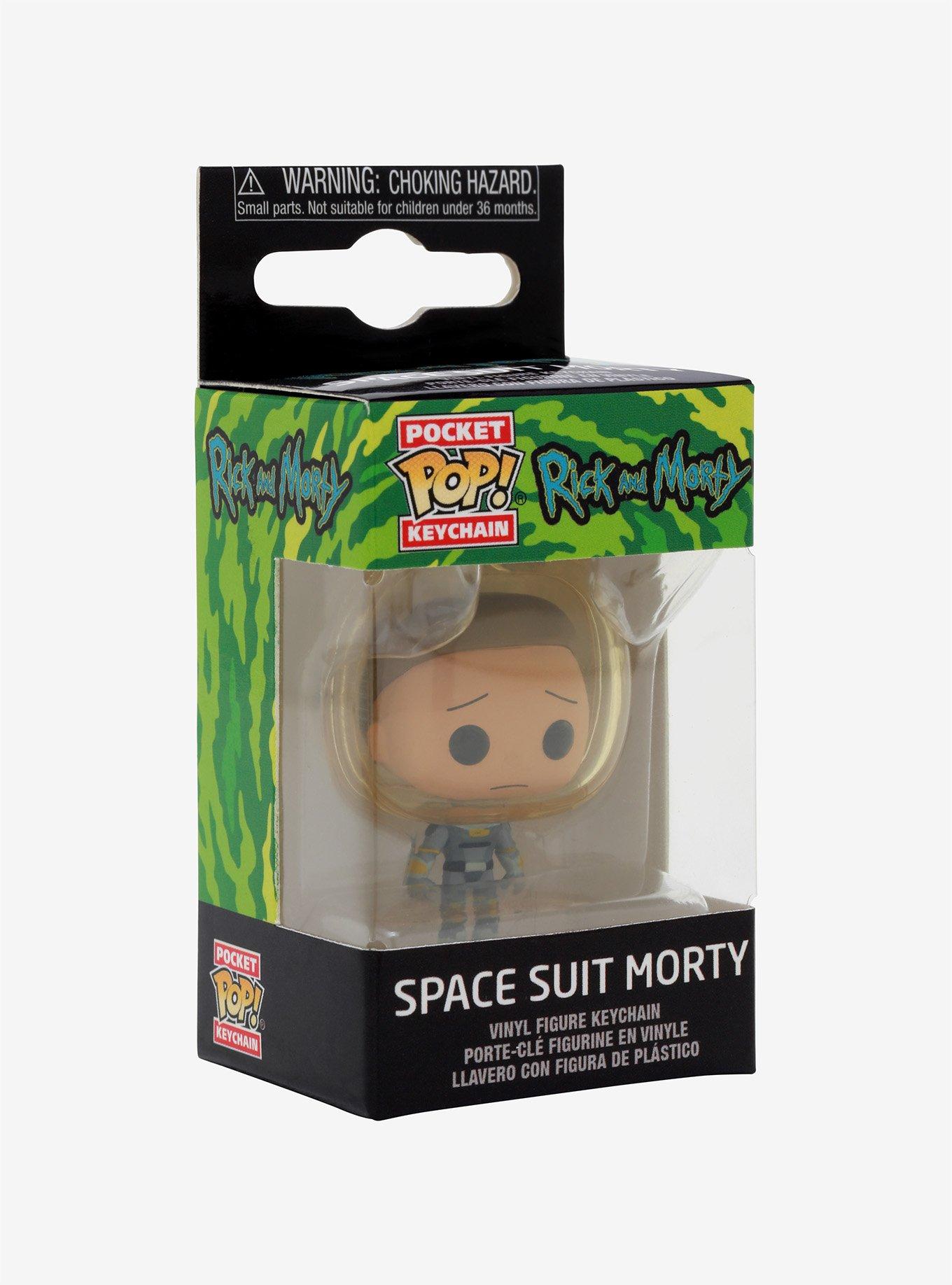 Funko Pocket Pop! Rick And Morty Space Suit Morty Vinyl Key Chain, , alternate