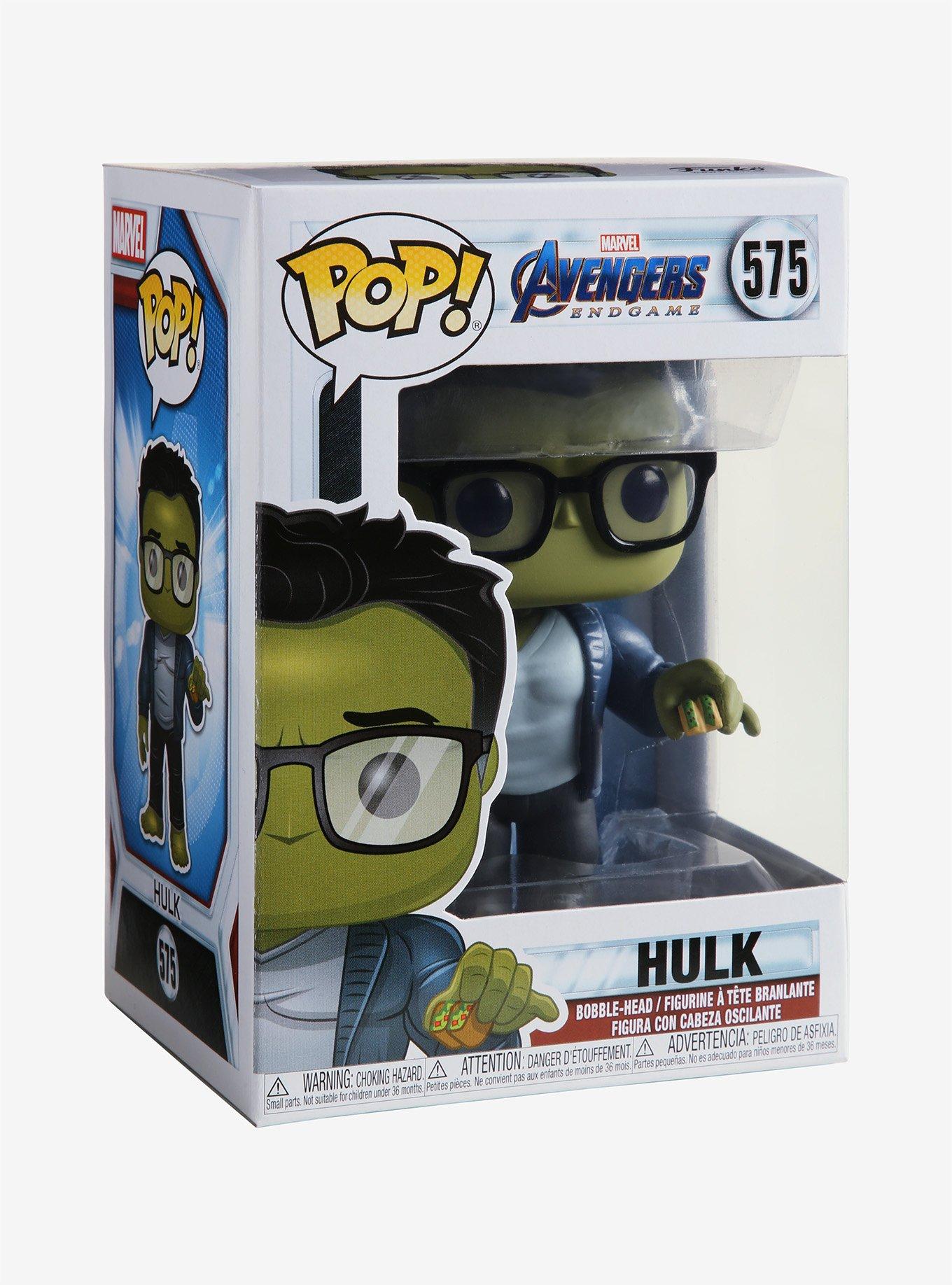 Funko Marvel Avengers: Endgame Pop! Hulk (With Taco) Vinyl Bobble-Head, , alternate