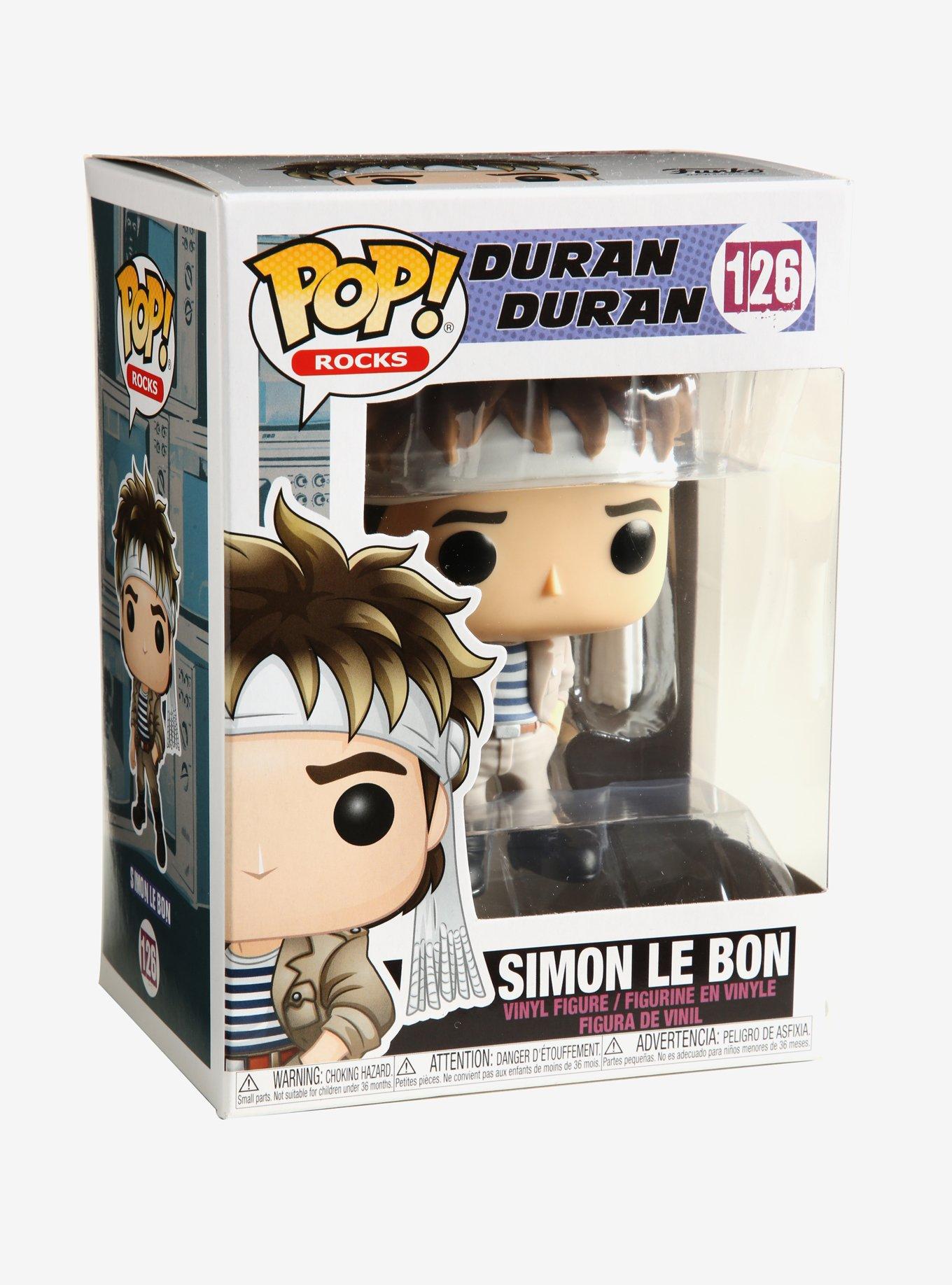 Funko Duran Duran Pop! Rocks Simon Le Bon Vinyl Figure, , alternate
