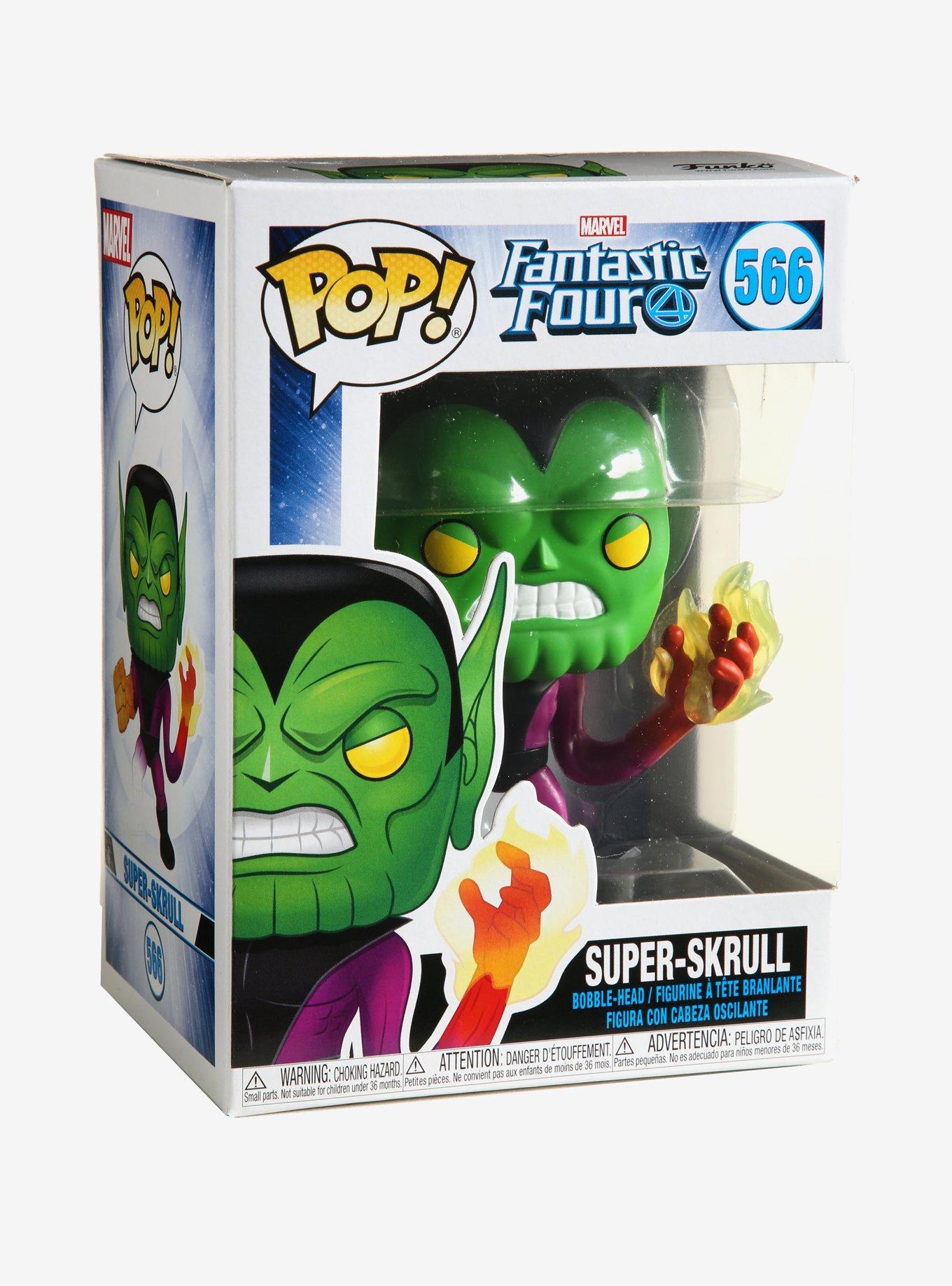 Funko Marvel Fantastic Four Pop! Super-Skrull Vinyl Bobble-Head, , alternate