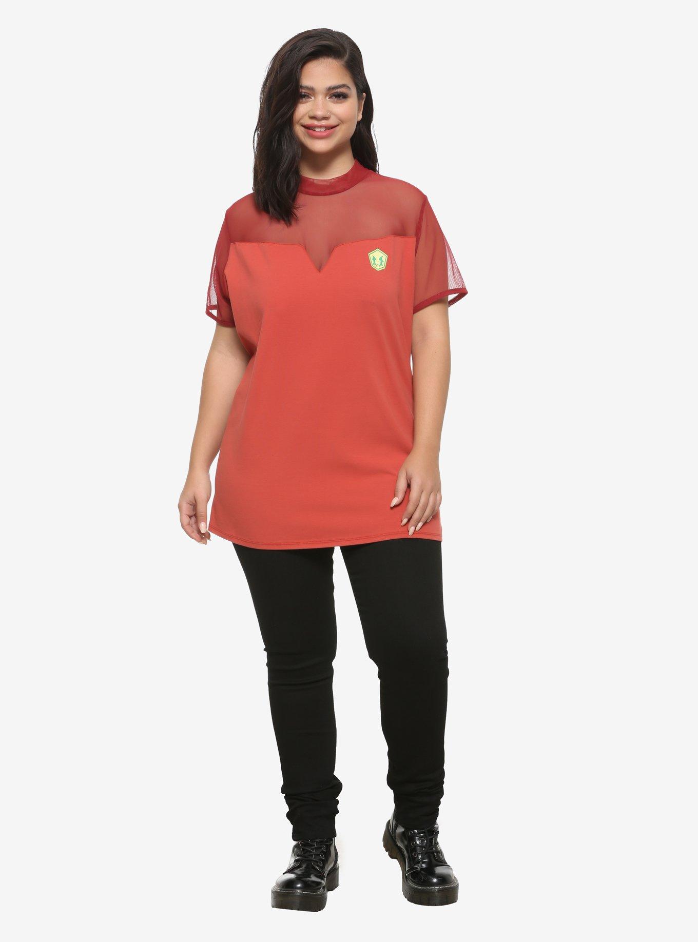 Her Universe She-Ra And The Princesses Of Power Catra Girls Cosplay T-Shirt Plus Size, , alternate