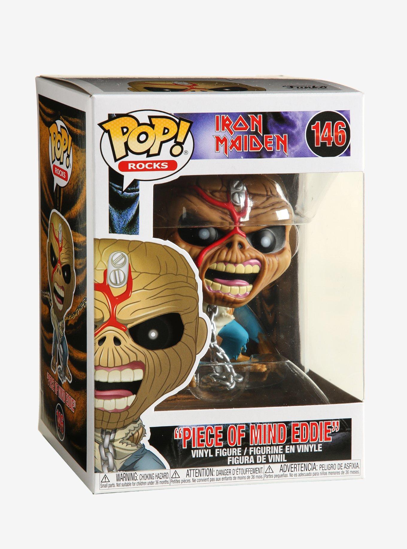 Funko Iron Maiden Pop! Rocks Piece Of Mind Eddie Vinyl Figure, , alternate