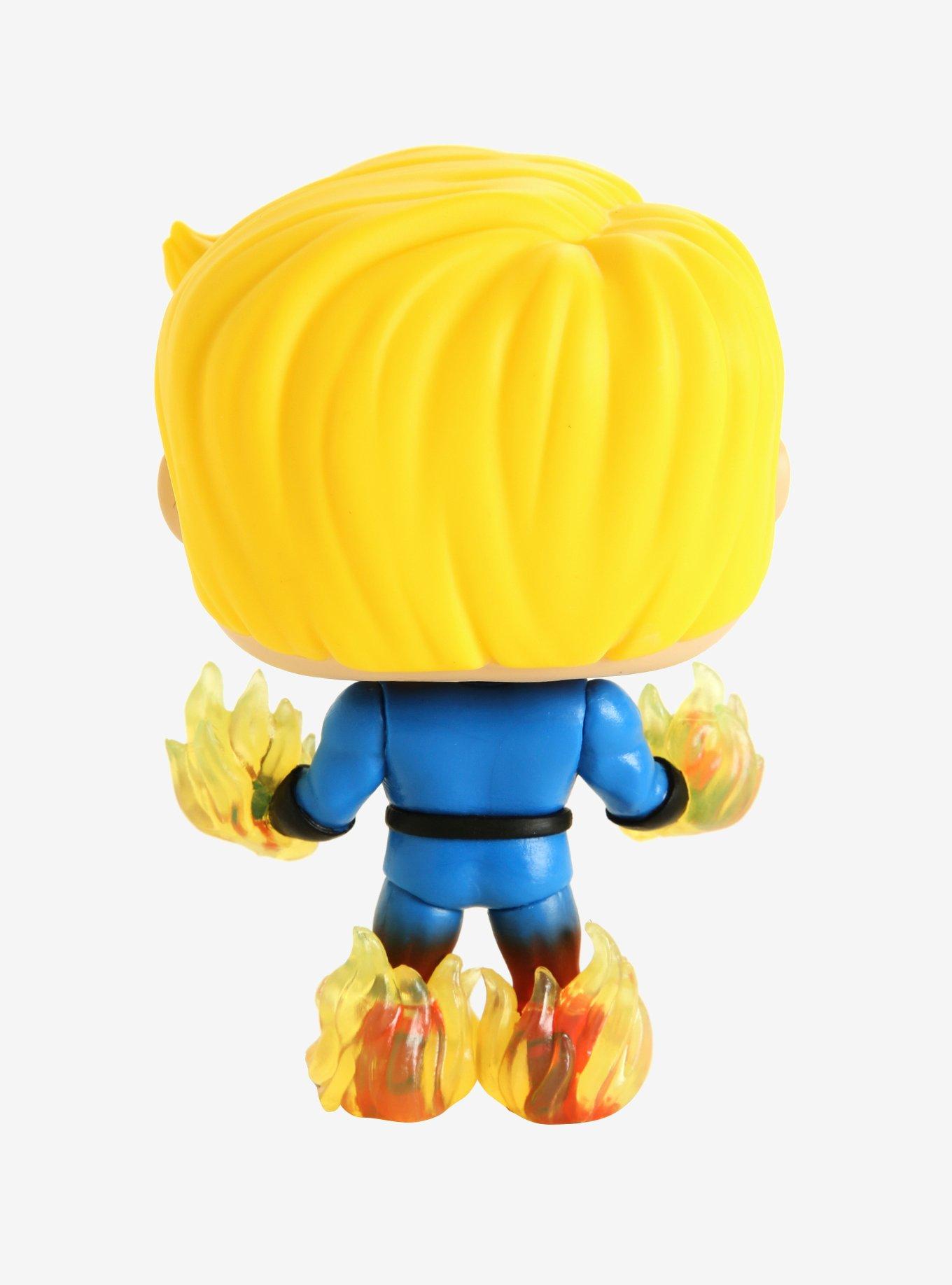 Funko Marvel Fantastic Four Pop! Human Torch Vinyl Bobble-Head Hot Topic Exclusive, , alternate