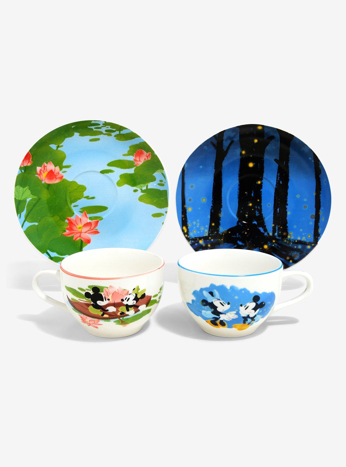 Disney Mickey Mouse & Minnie Mouse Tea Cup Set, , alternate