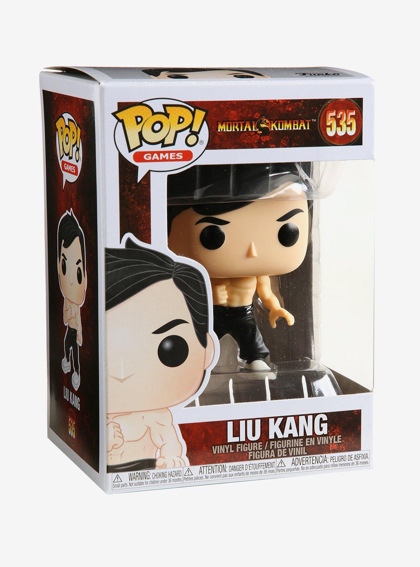 Funko Mortal Kombat Pop! Games Liu Kang Vinyl Figure, , alternate