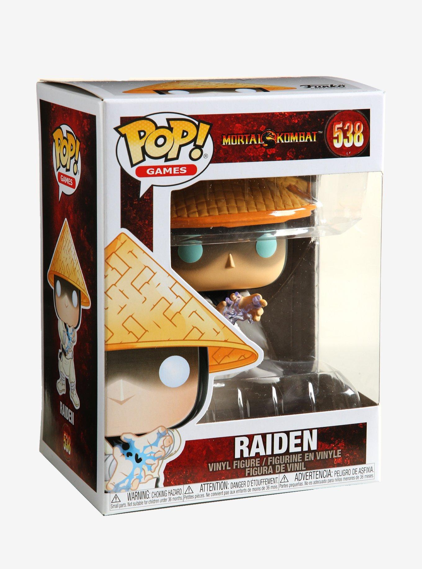 Funko Mortal Kombat Pop! Games Raiden Vinyl Figure, , alternate