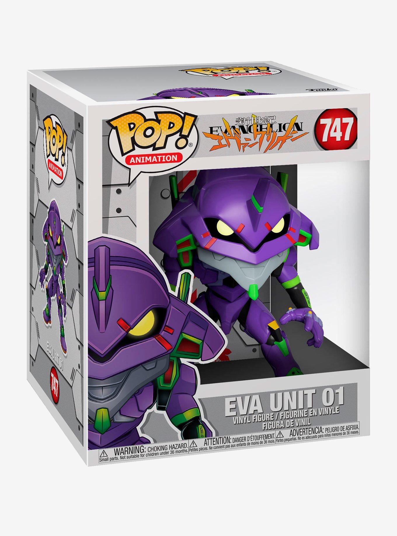 Funko Neon Genesis Evangelion Pop! Animation Eva Unit 01 6 Inch Vinyl Figure, , alternate