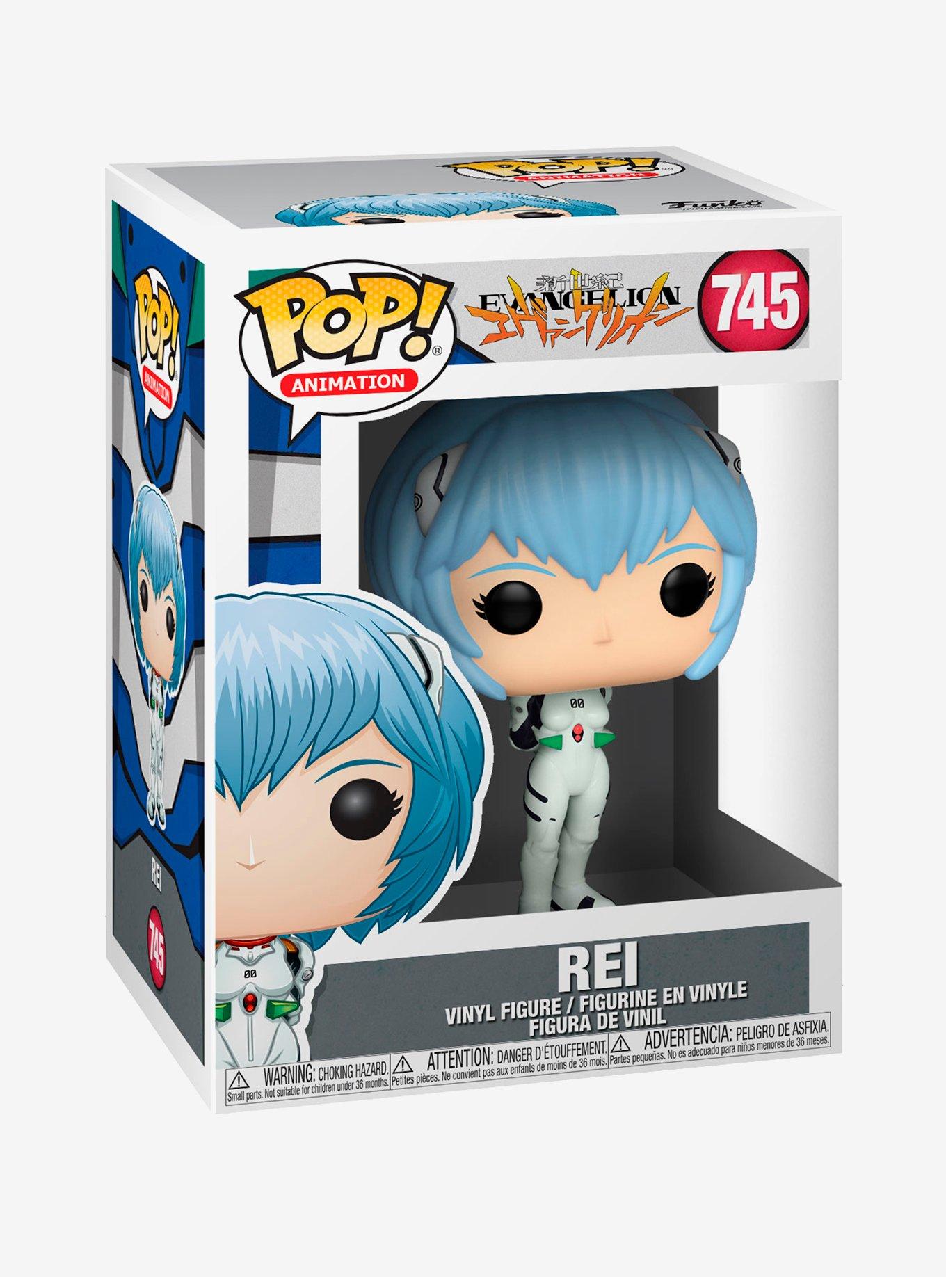 Funko Neon Genesis Evangelion Pop! Animation Rei Vinyl Figure, , alternate