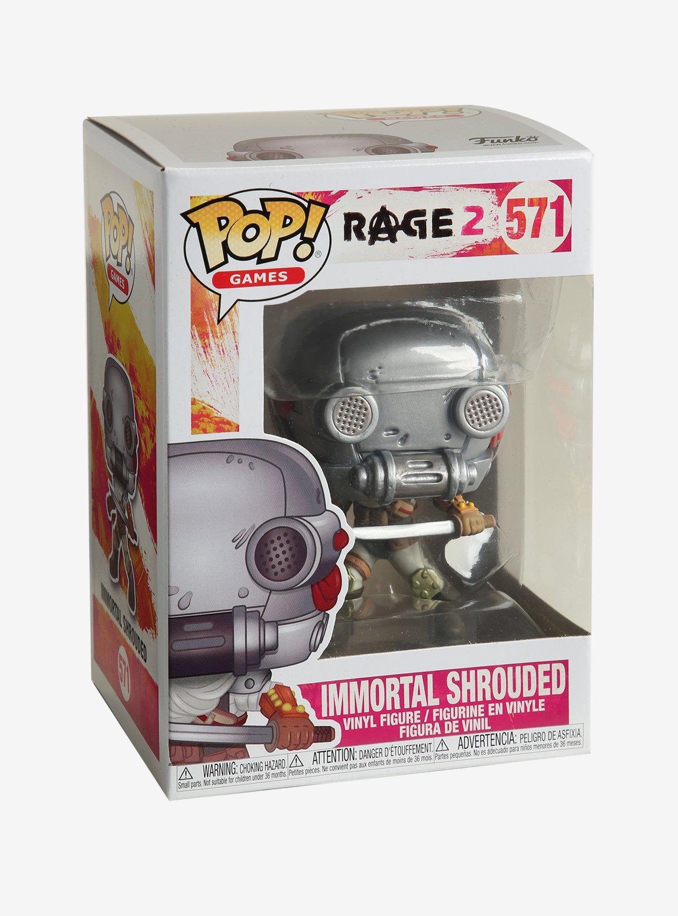 Funko Rage 2 Pop! Games Immortal Shrouded Vinyl Figure, , alternate