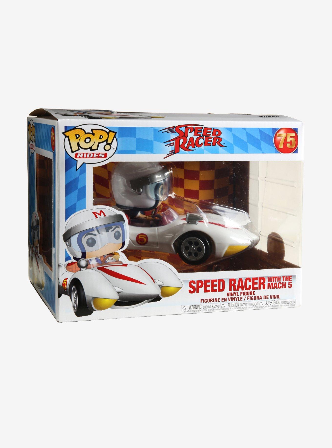 Funko Speed Racer Pop! Rides Speed Racer With The Mach 5 Vinyl Figure, , alternate