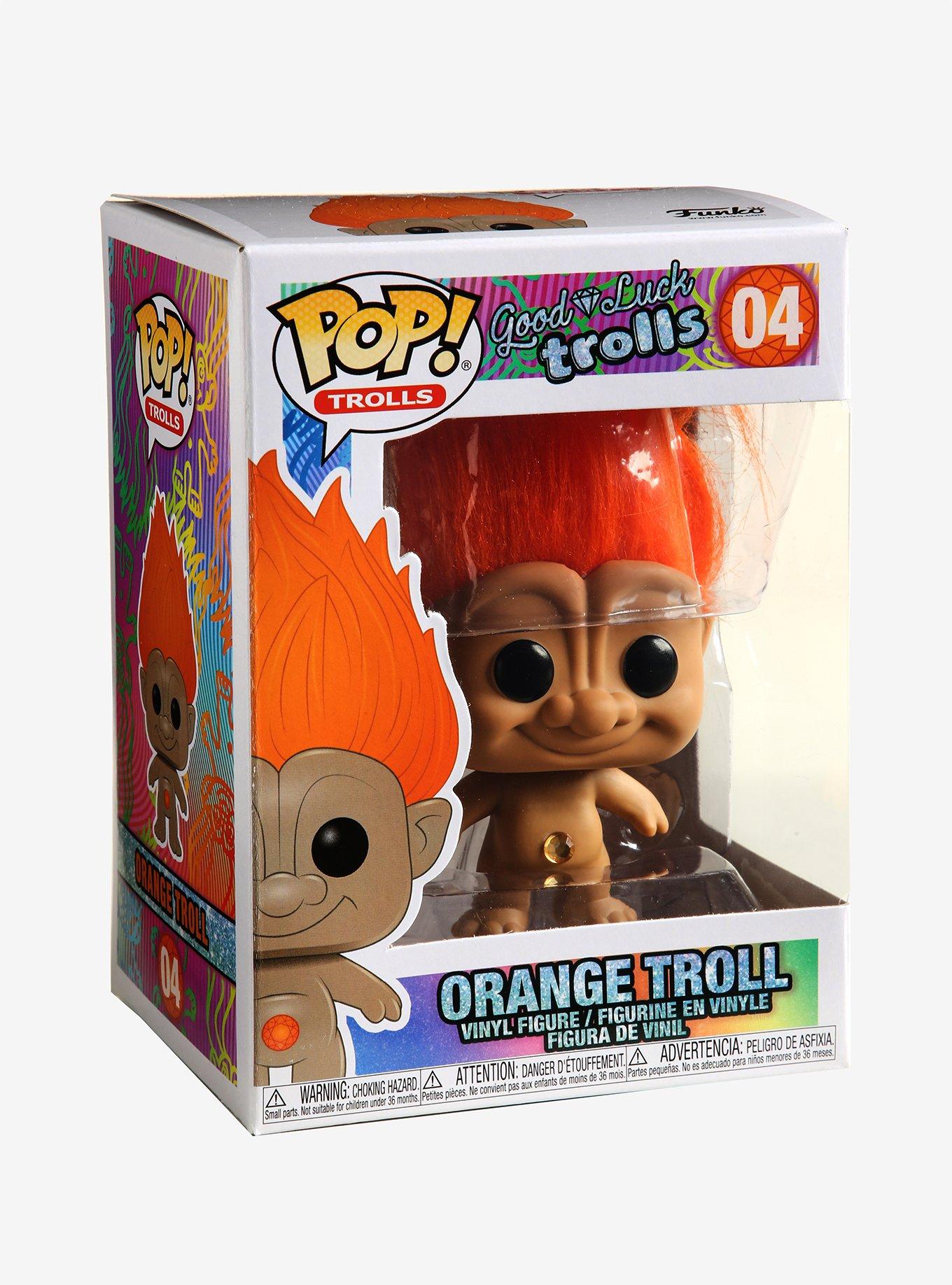 Funko Good Luck Trolls Pop! Trolls Orange Troll Vinyl Figure, , alternate