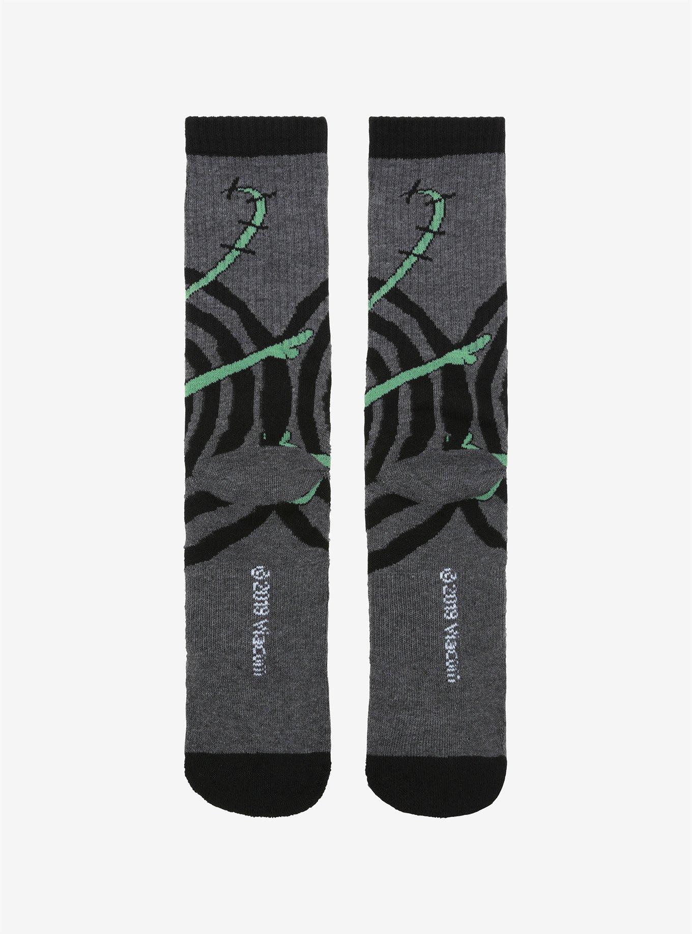 SpongeBob SquarePants Plankton Crew Socks, , alternate