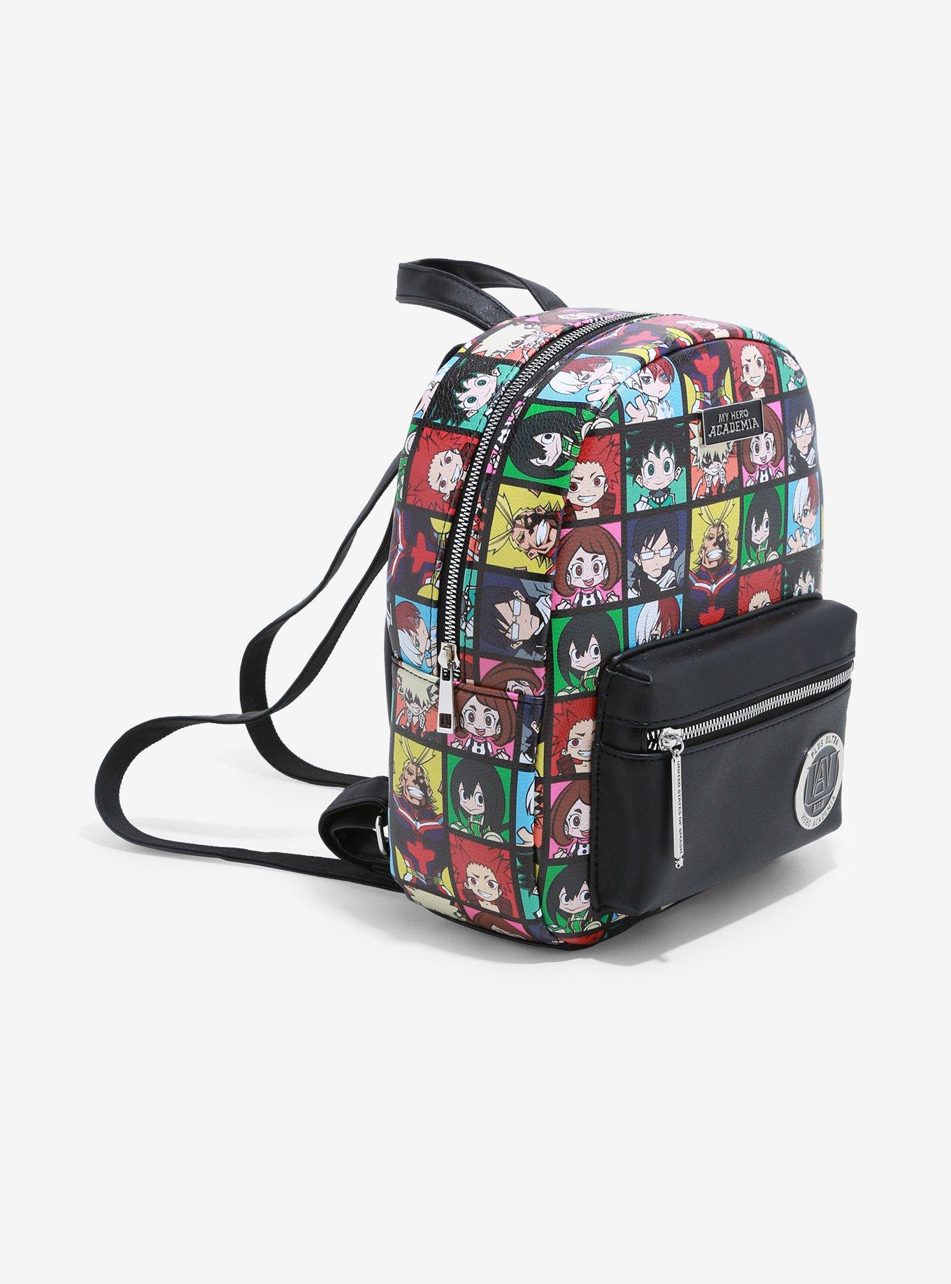 My Hero Academia Chibi Grid Mini Backpack, , alternate