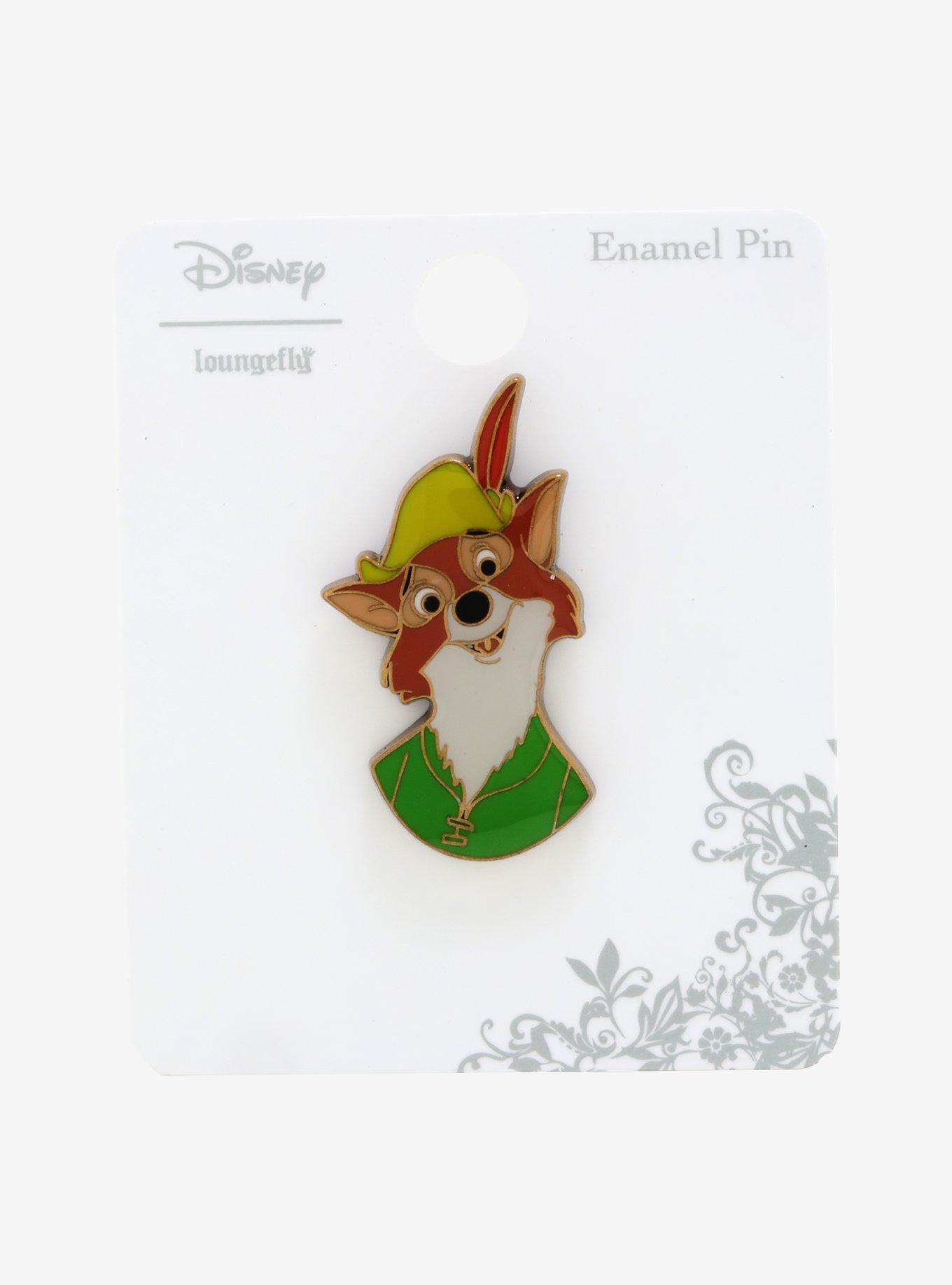 Loungefly Disney Robin Hood Enamel Pin - BoxLunch Exclusive, , alternate