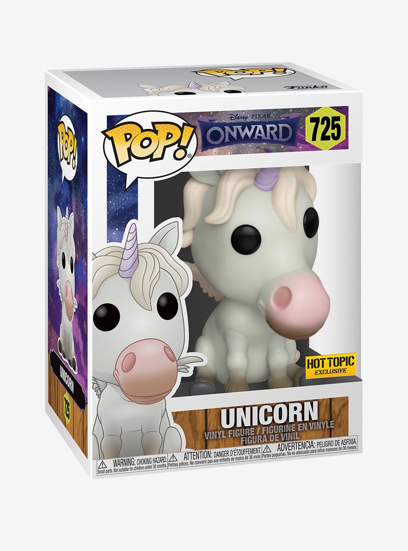 Funko Disney Pixar Onward Pop! Unicorn Vinyl Figure Hot Topic Exclusive, , alternate