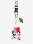Loungefly Disney Mickey & Minnie Je T'aime Lanyard - BoxLunch Exclusive, , alternate