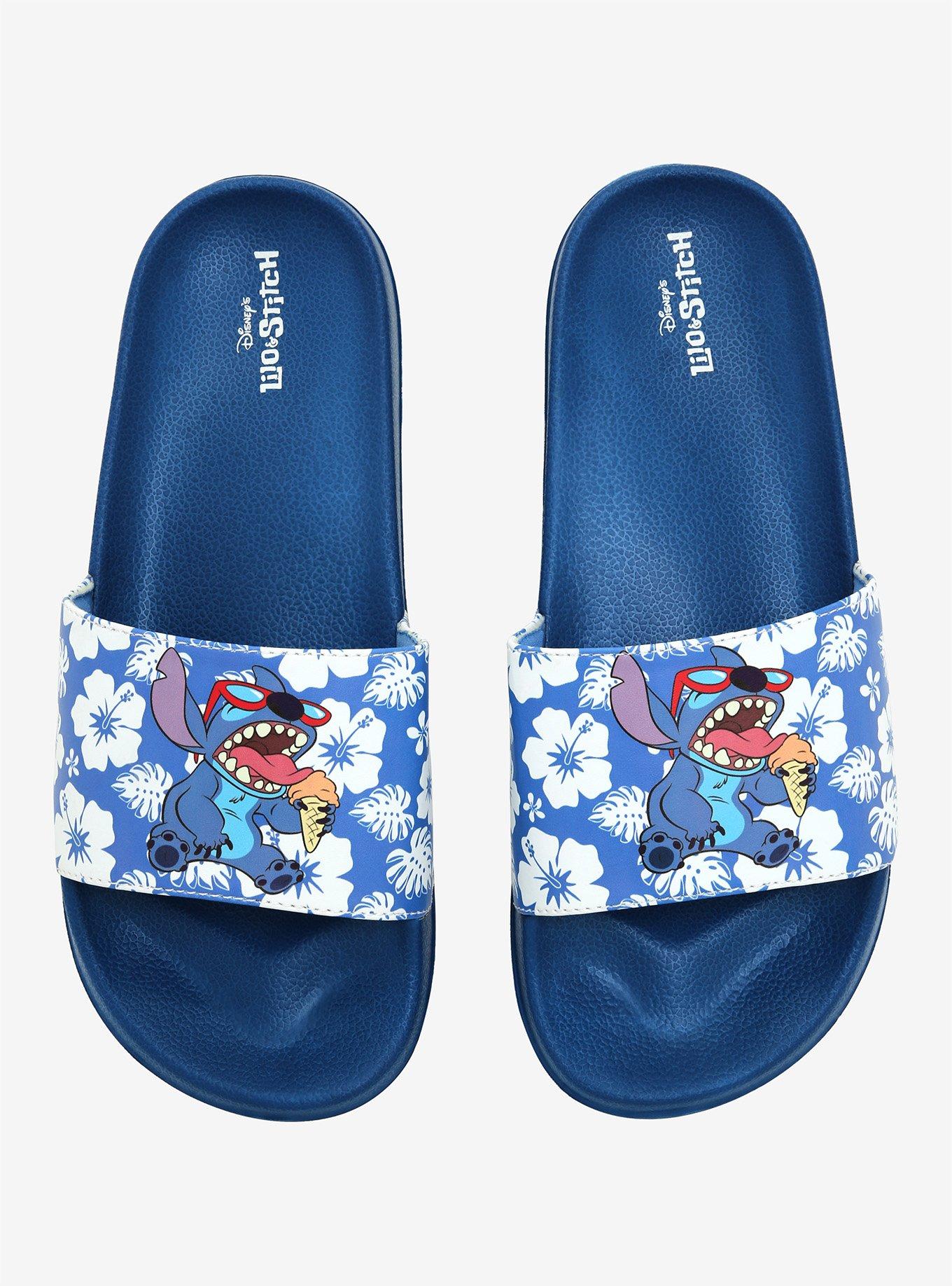 Disney Lilo & Stitch Ice Cream Stitch Slide Sandals, MULTI, alternate