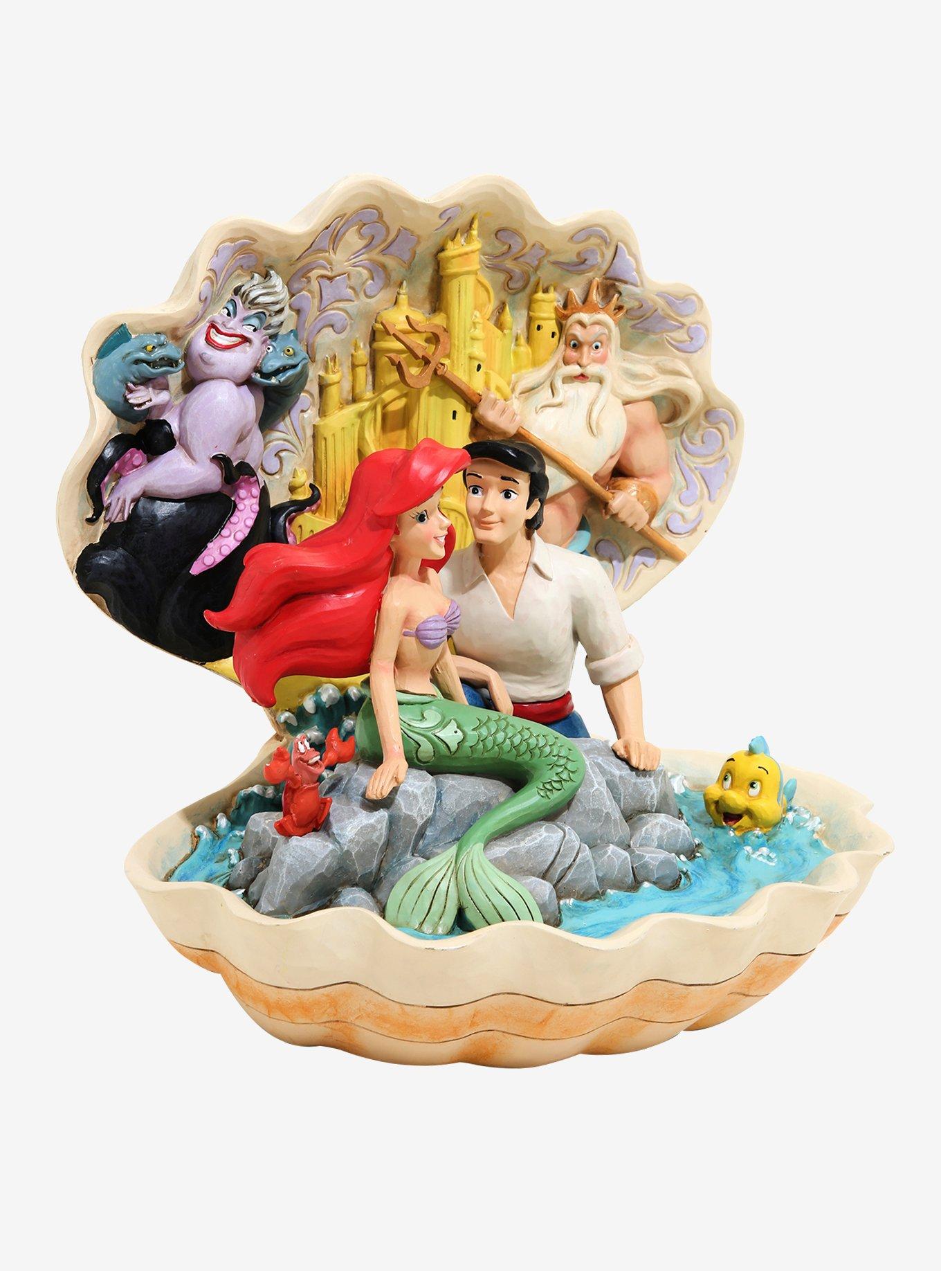 Disney The Little Mermaid Showcase Collection Shell Scene Figurine, , alternate