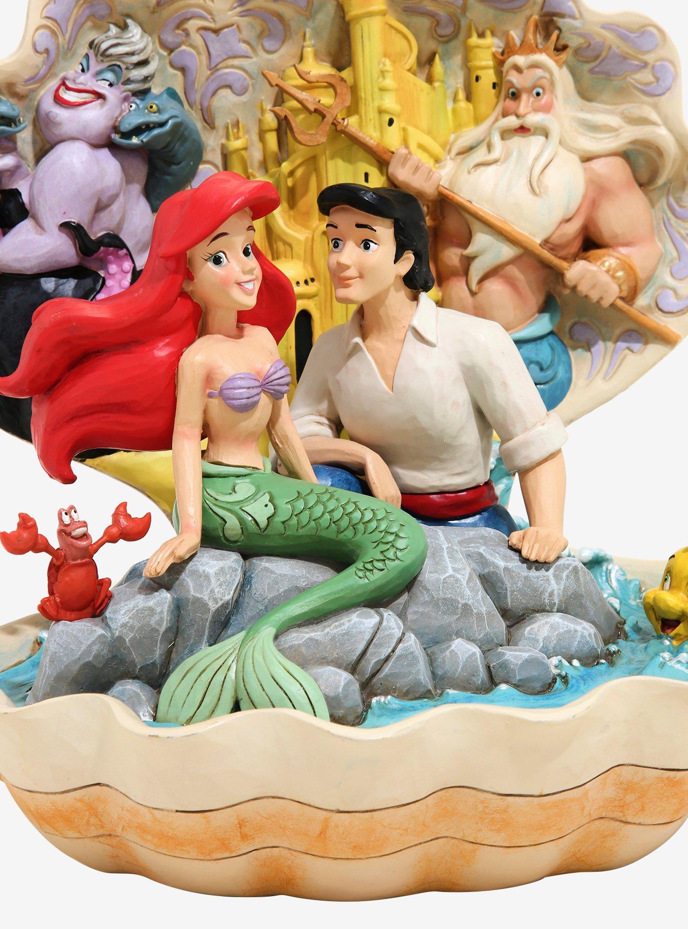 Disney The Little Mermaid Showcase Collection Shell Scene Figurine, , alternate