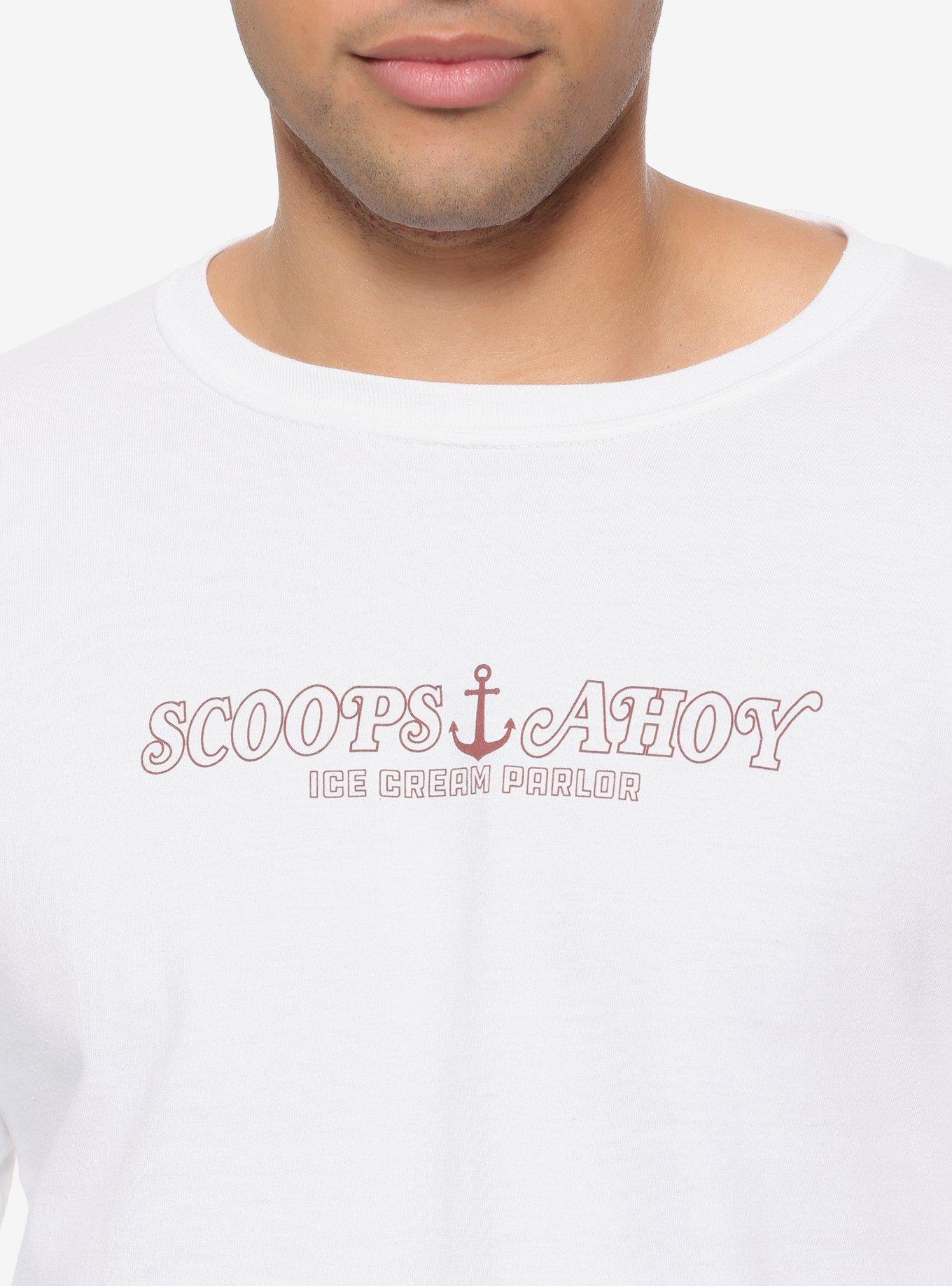 Stranger Things Scoops Ahoy U.S.S. Butterscotch Long Sleeve T-Shirt - BoxLunch Exclusive, , alternate