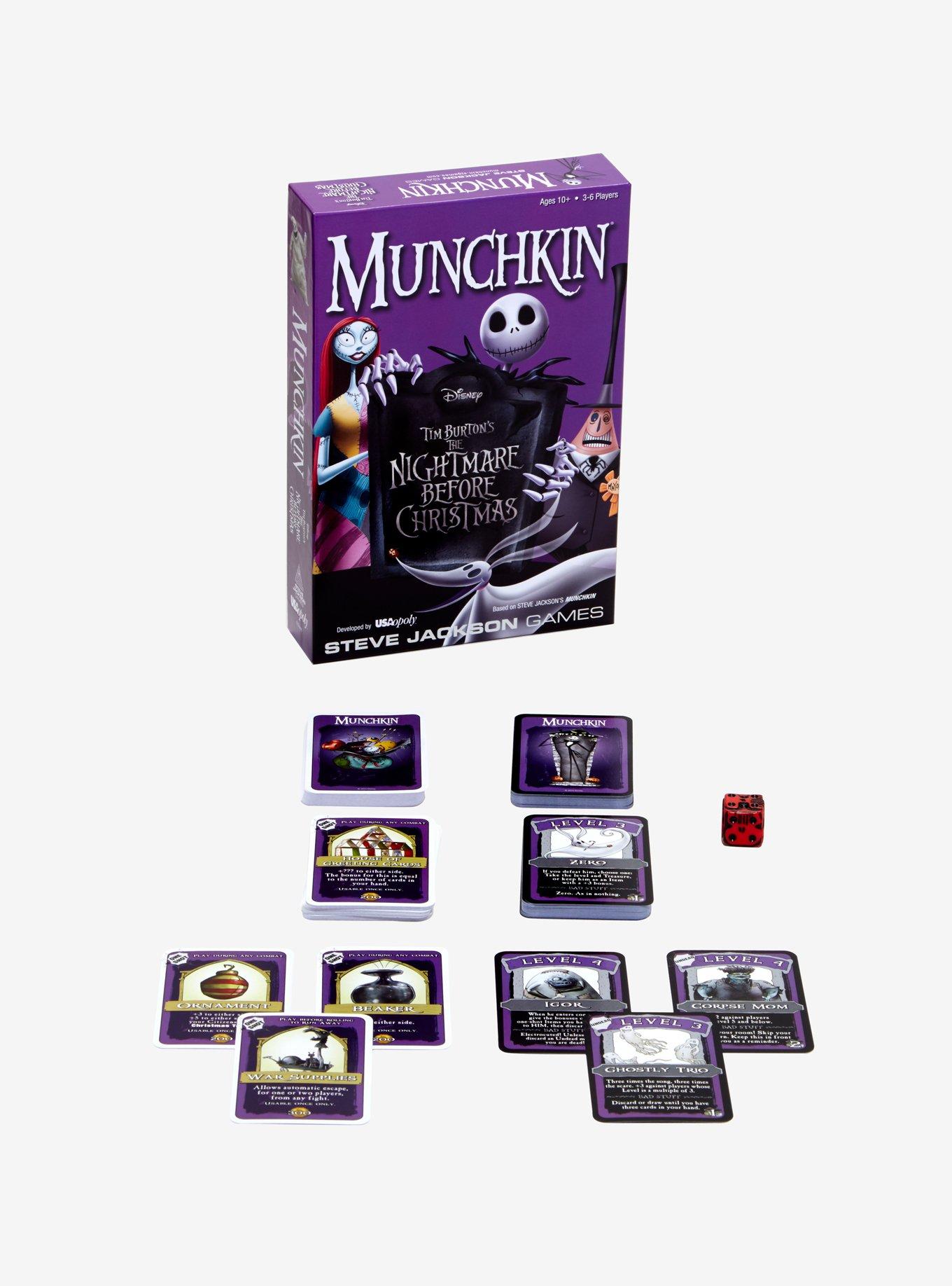Disney The Nightmare Before Christmas Munchkin Game, , alternate