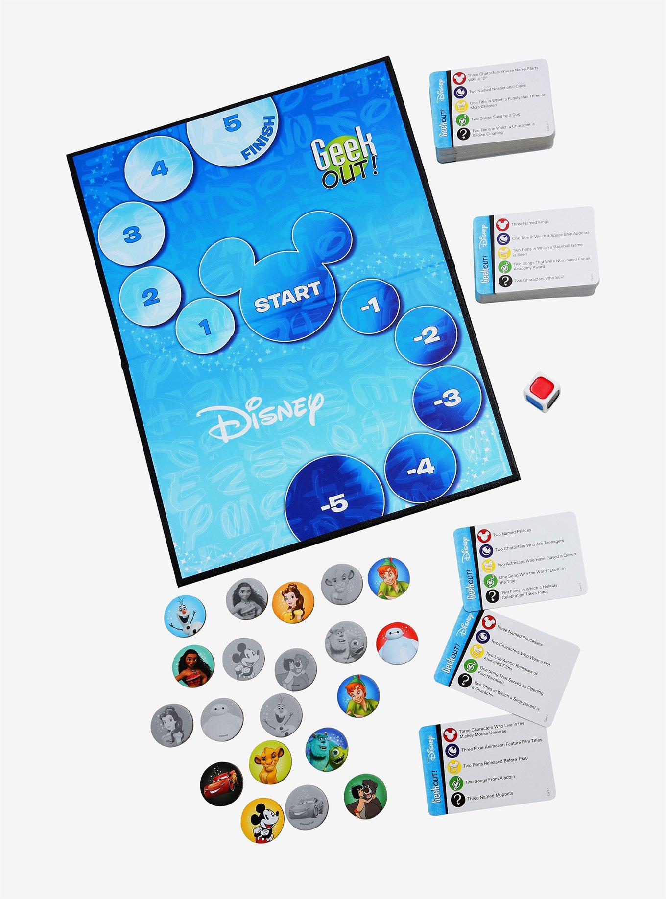 Geek Out! Disney Trivia Game, , alternate