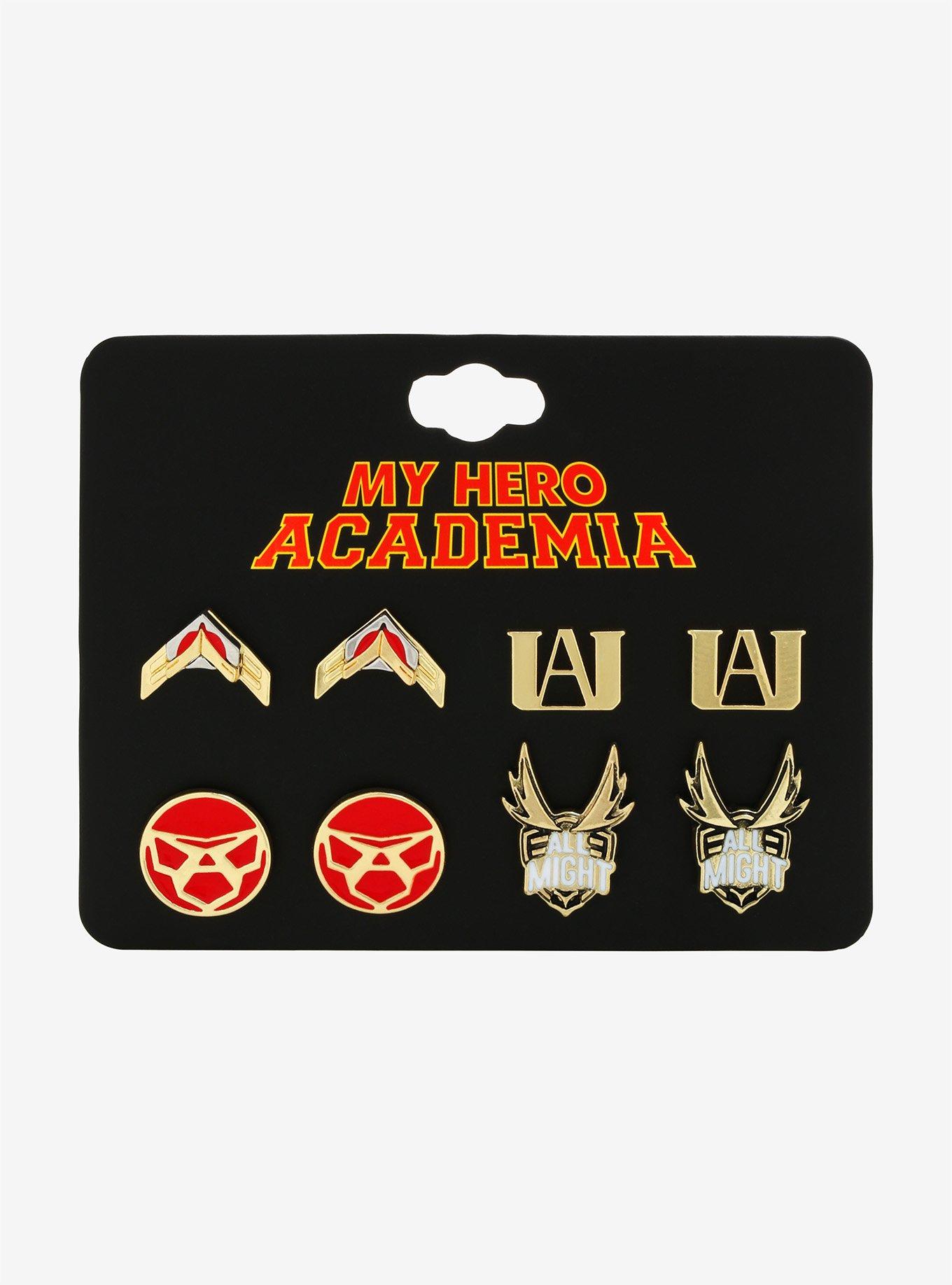 My Hero Academia All Might Stud Earring Set, , alternate