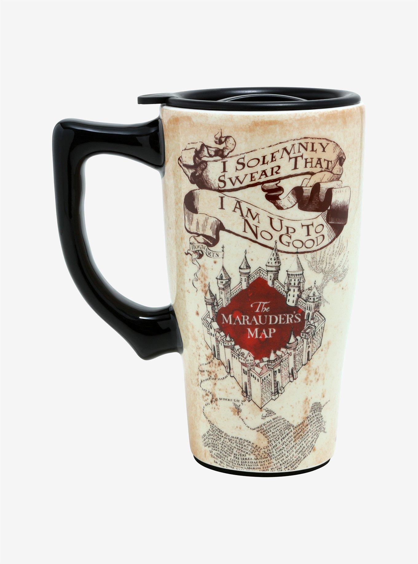Harry Potter Marauder's Map Ceramic Travel Mug, , alternate