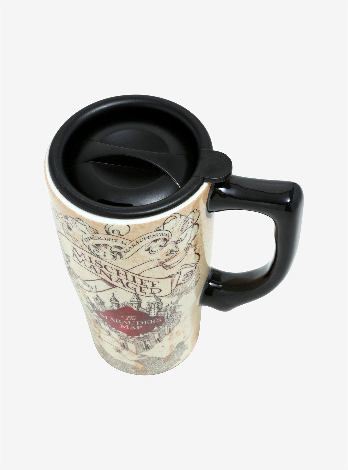 Harry Potter Marauder's Map Ceramic Travel Mug, , alternate