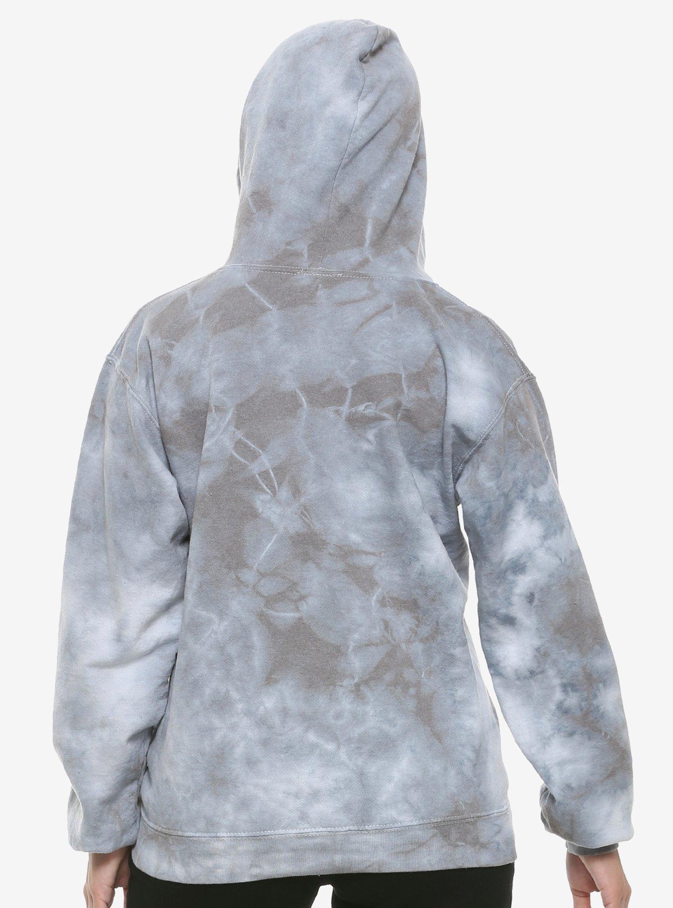 AC/DC Summer Tour Acid Wash Girls Hoodie, GREY, alternate